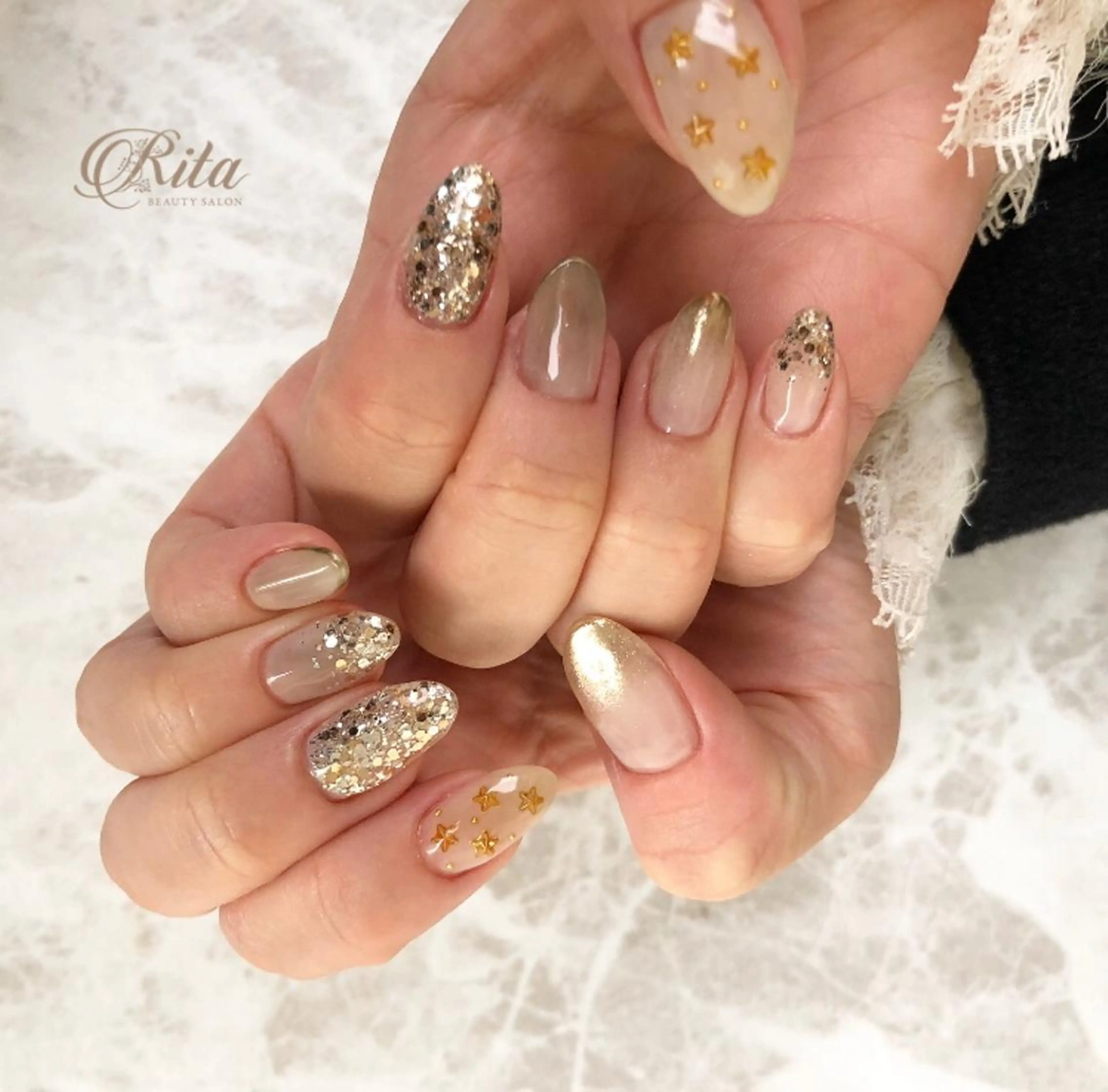 ネイル Rio 𓍼のネイルデザイン