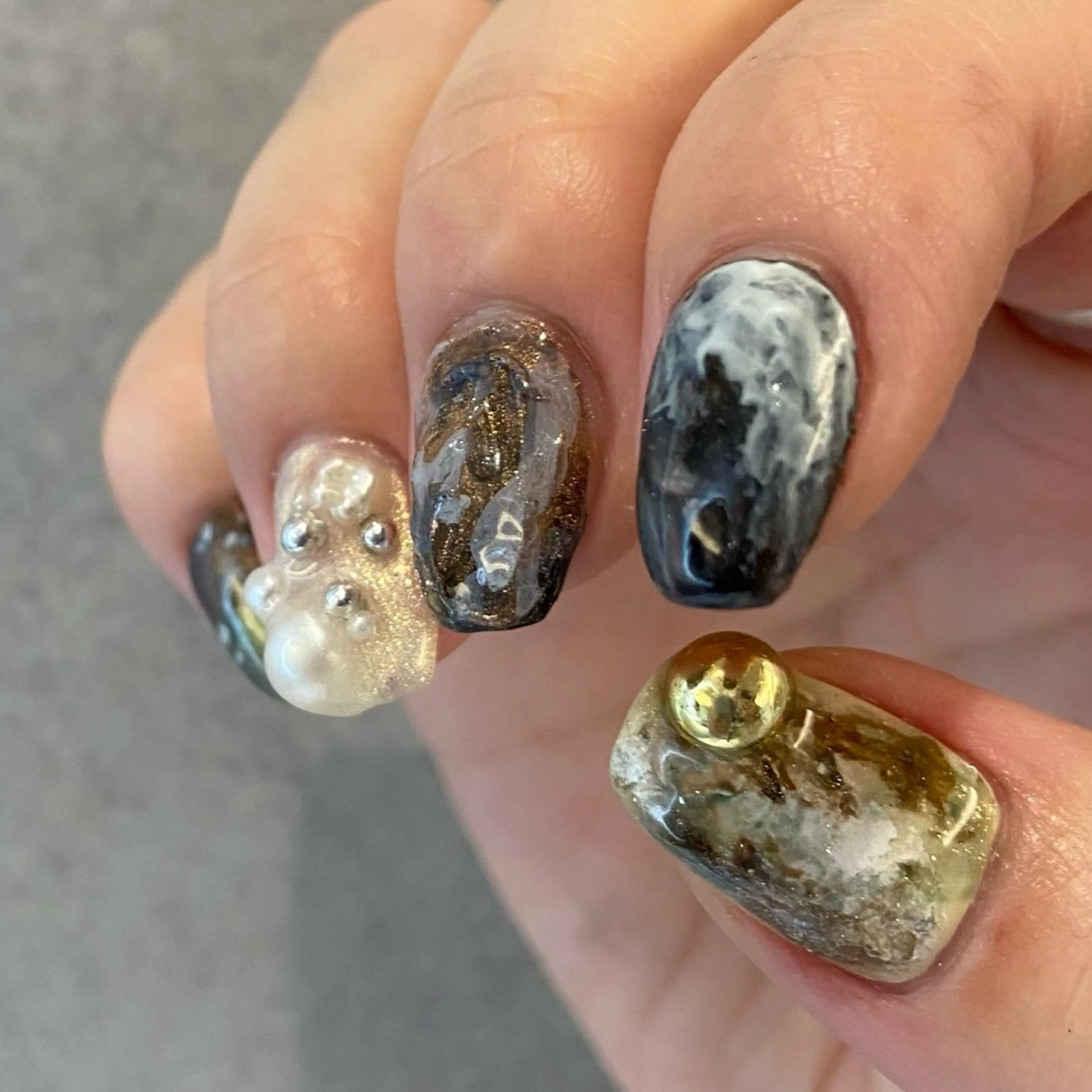 ネイル アートネイル ニュアンスネイル Ouja Nail Academy所属・HINAKO💫 Ouja groupのネイルデザイン