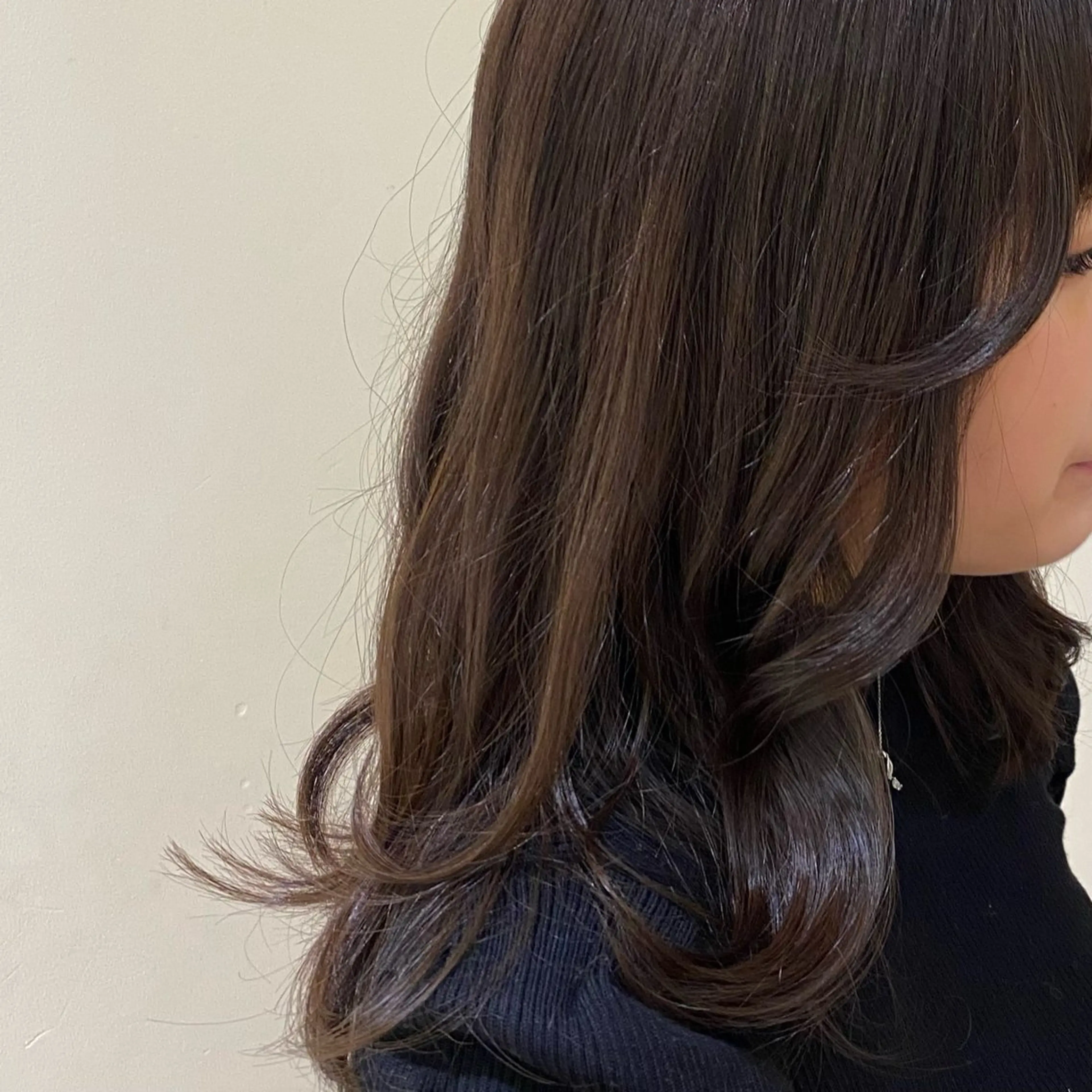 ミディアム C-LOOP UNITED ATELIER所属・似合わせカット /ニュアンスパーマのヘアスタイル