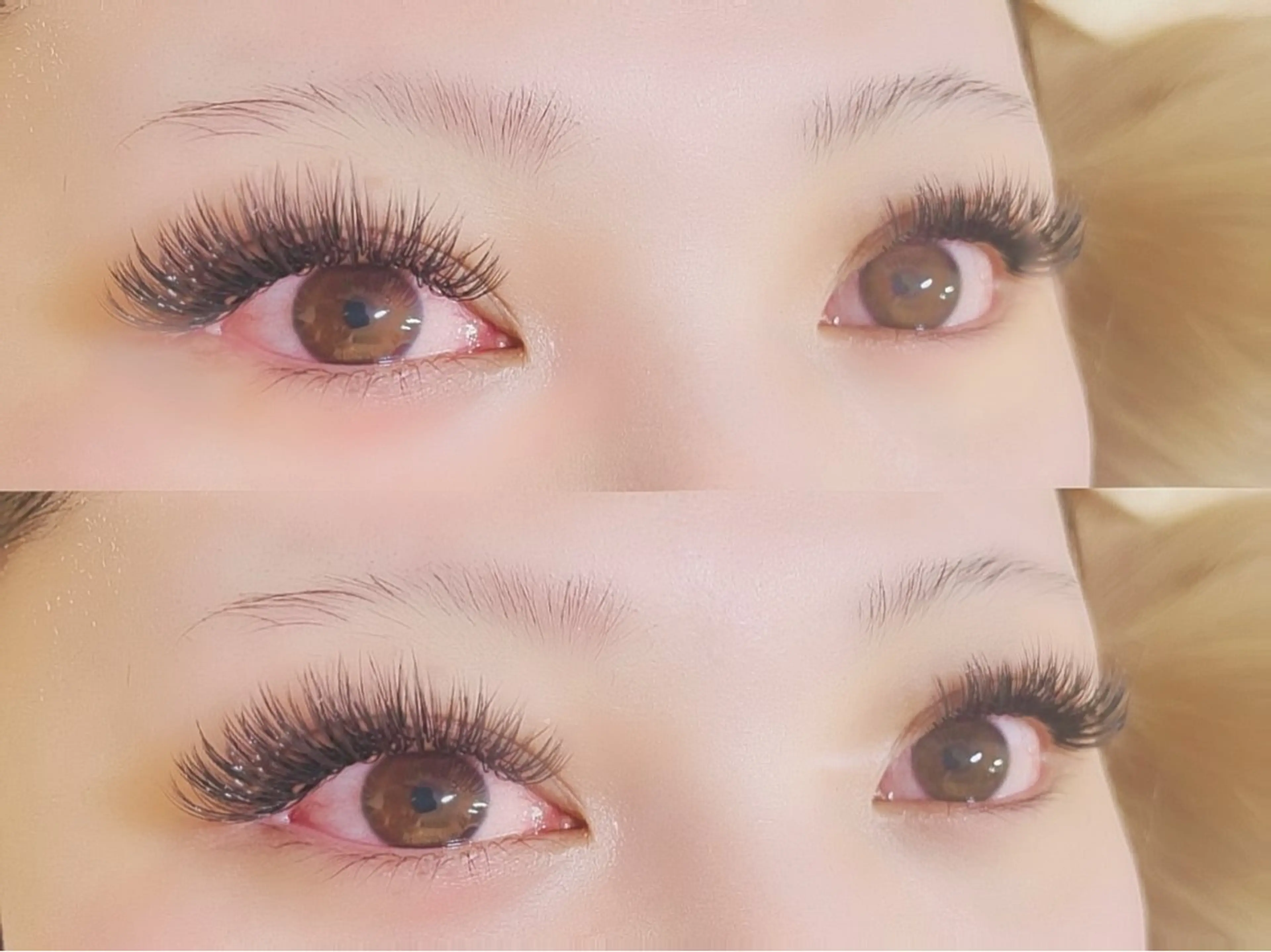 マツエク・マツパ 付け放題 バインドロック フラットラッシュ パリジェンヌラッシュリフト まつげパーマ マツエク オーロラ所属・AURORA RINAのマツエク・マツパデザイン