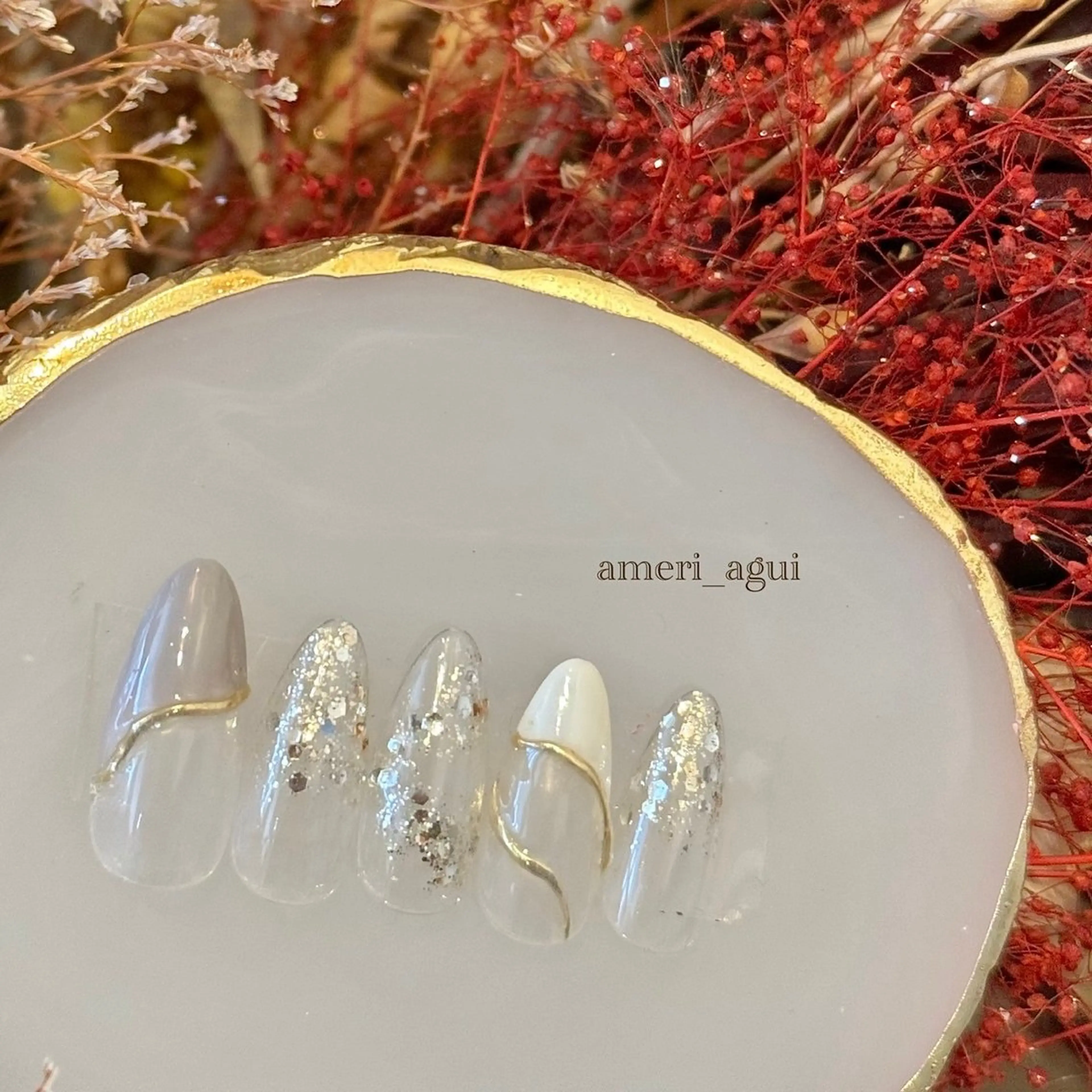 ネイル ameri(アメリ)所属・ameri (アメリ)阿久比店のネイルデザイン