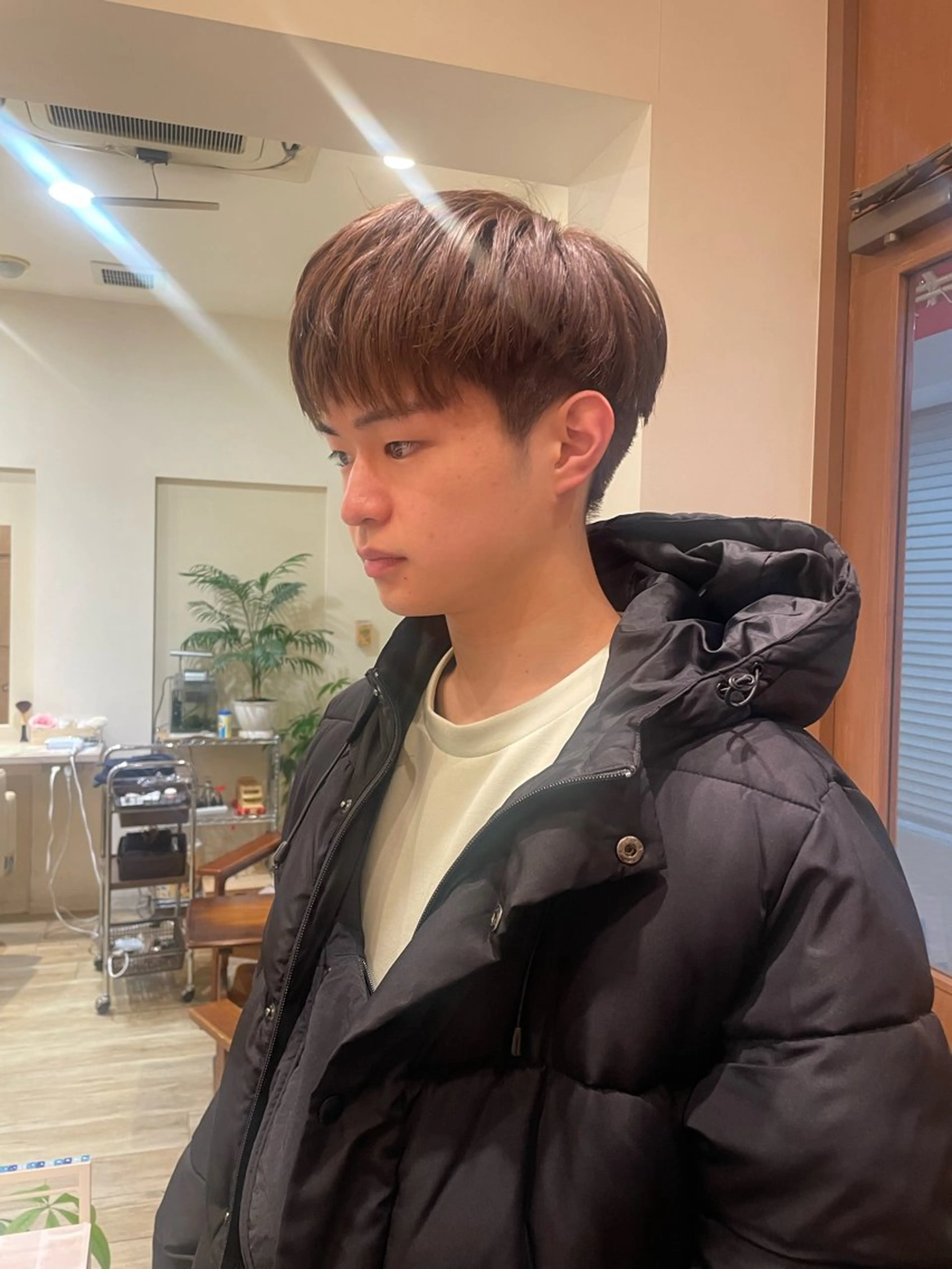 ショート カラー メンズ ブラウンカラー 髪質改善/Bloss om🌷高橋沙衣のヘアスタイル