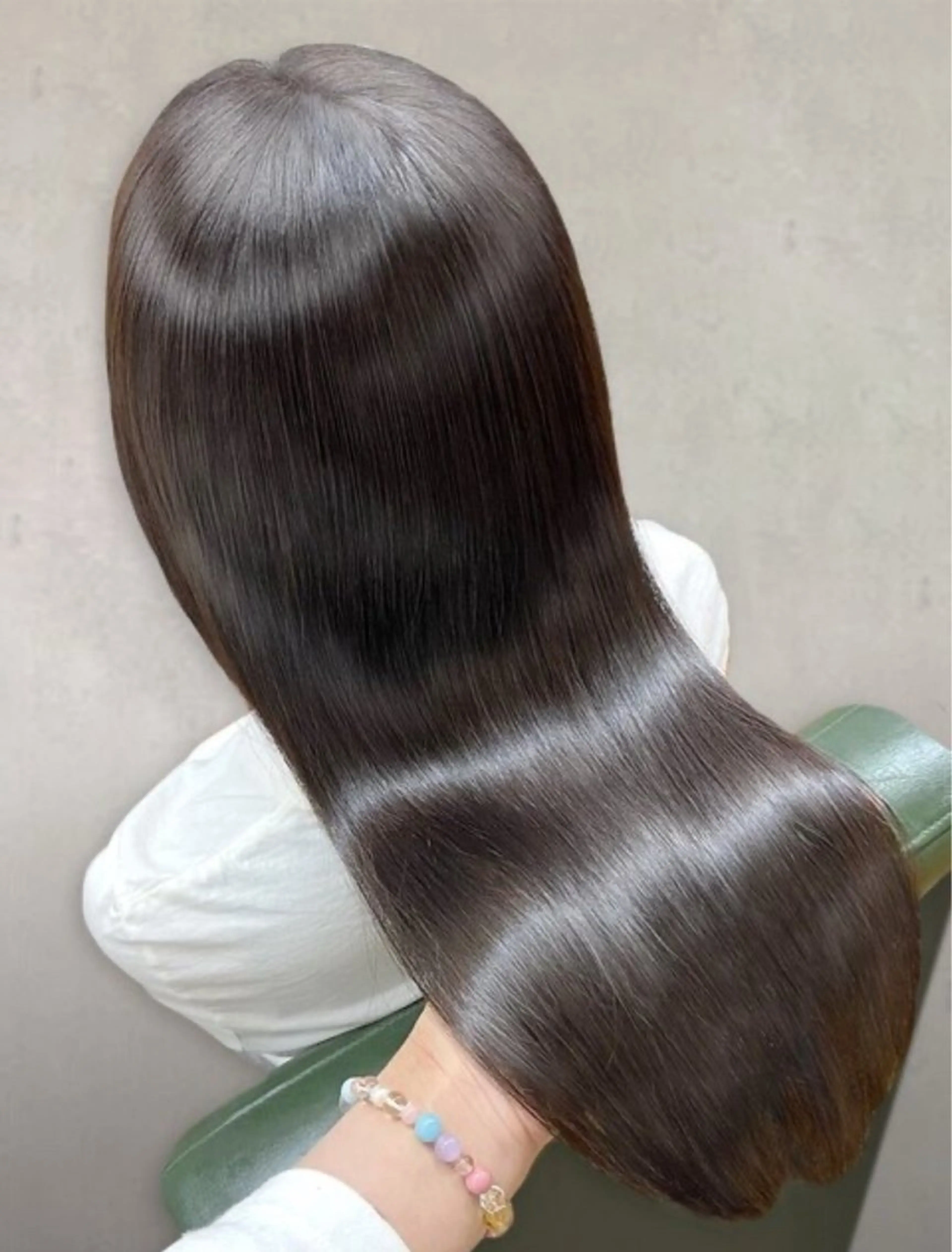 ロング カット 縮毛矯正 トリートメント 【湘南台の艶髪の神様 】💓モリモト💓のヘアスタイル