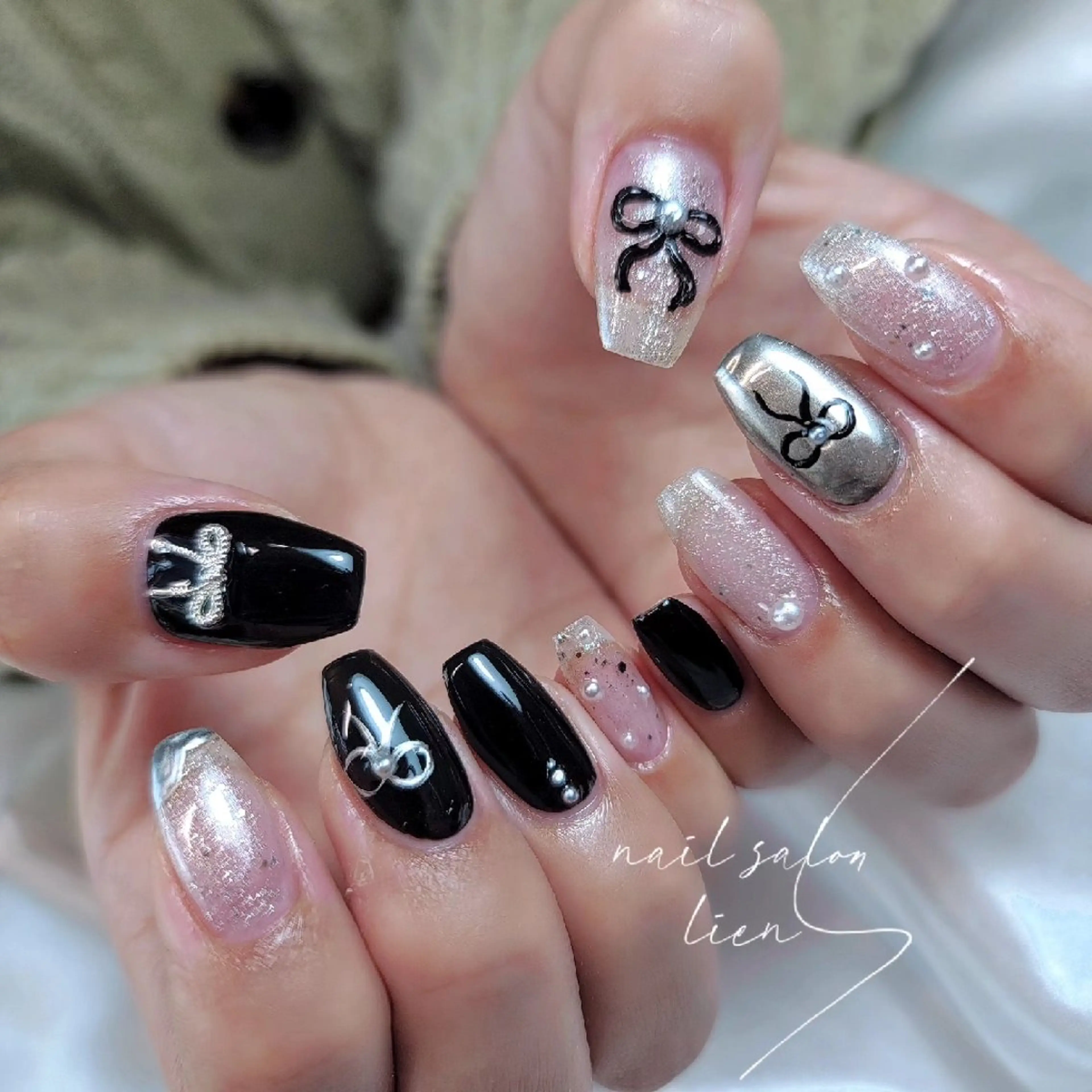 ネイル ハンドネイル プライベートサロン lienのネイルデザイン