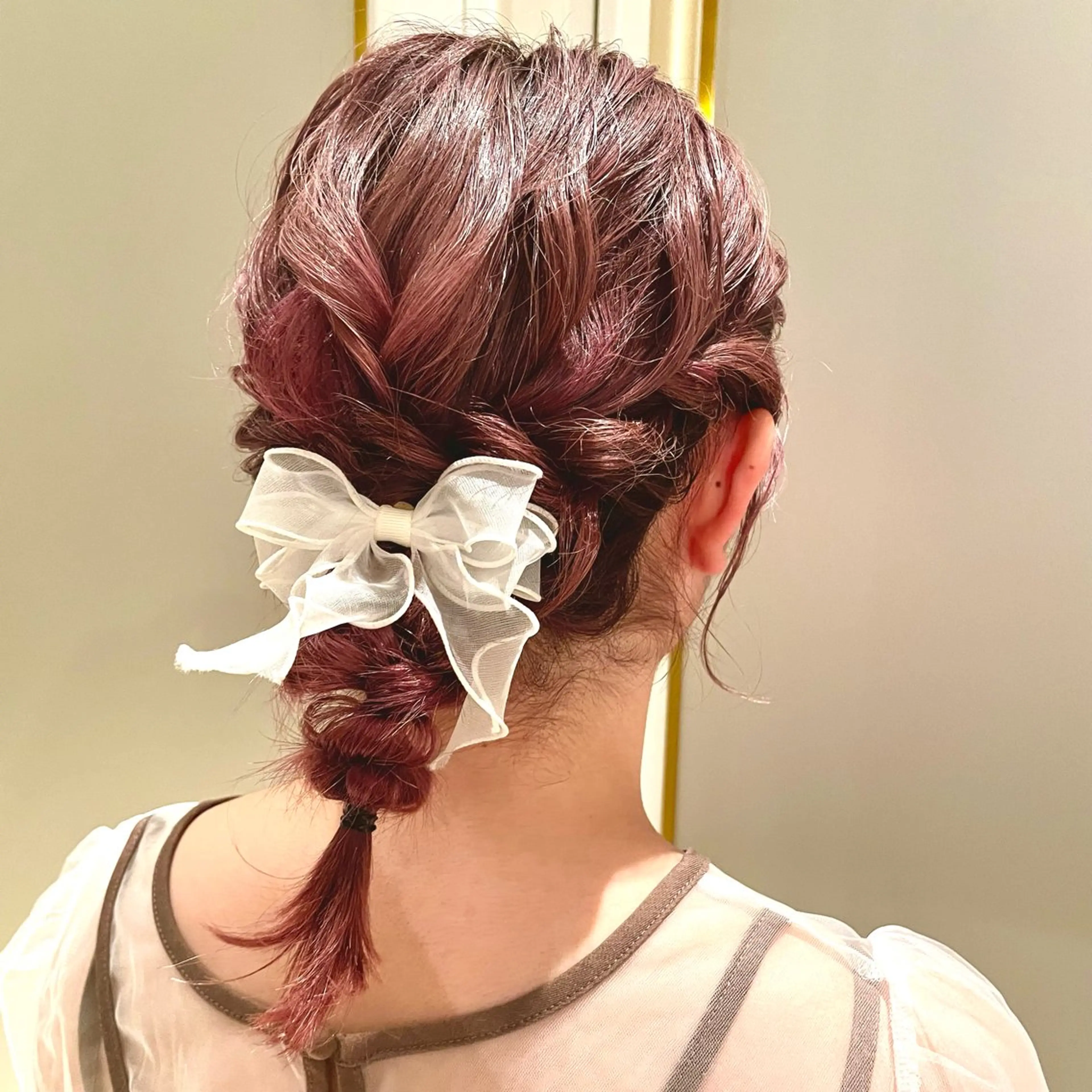 ヘアアレンジ ヘアセット ヘアアレンジ 🌿あがりれいなのその他イメージ