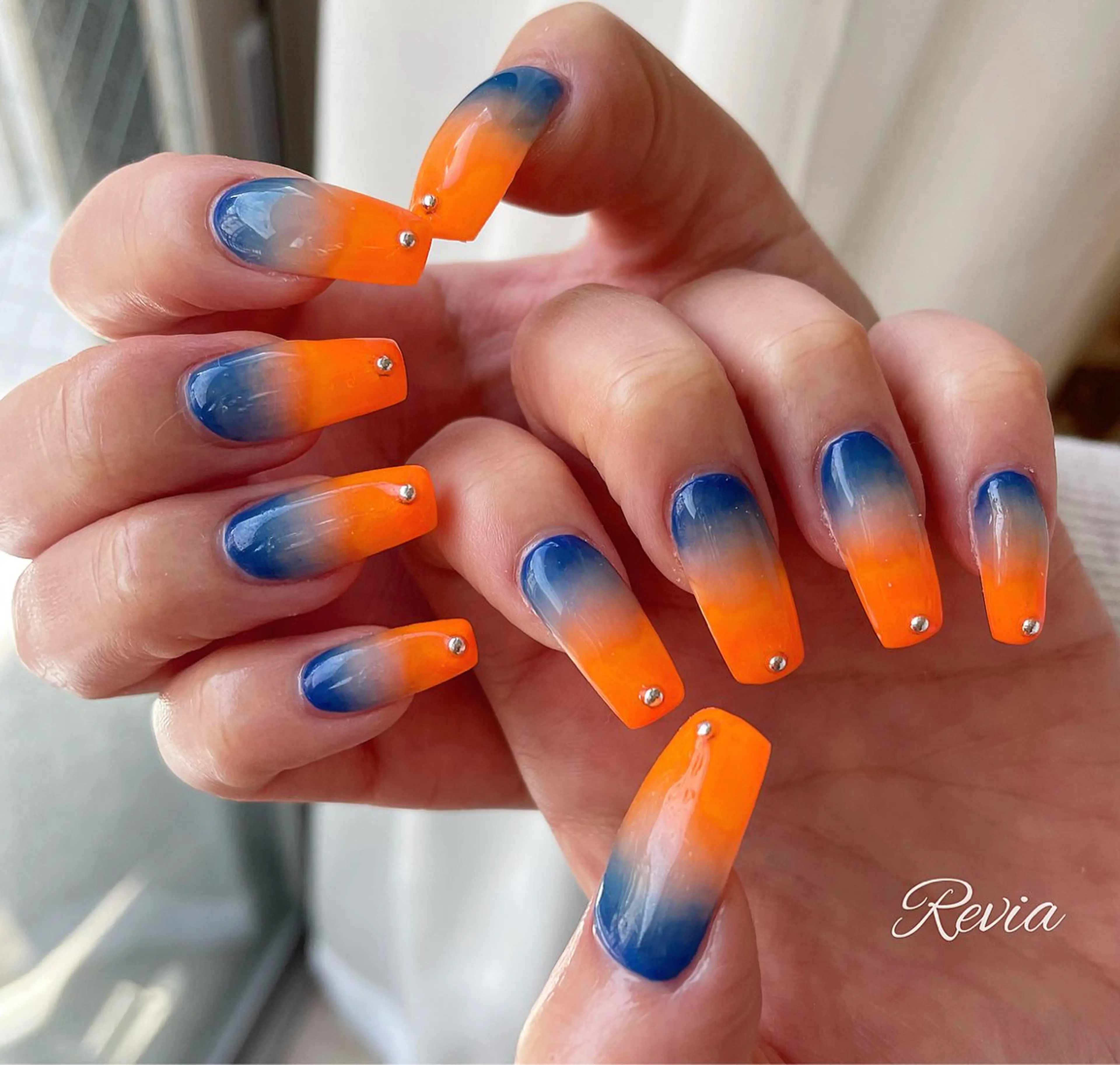 ネイル ハンドネイル revia所属・ERI Nailistのネイルデザイン