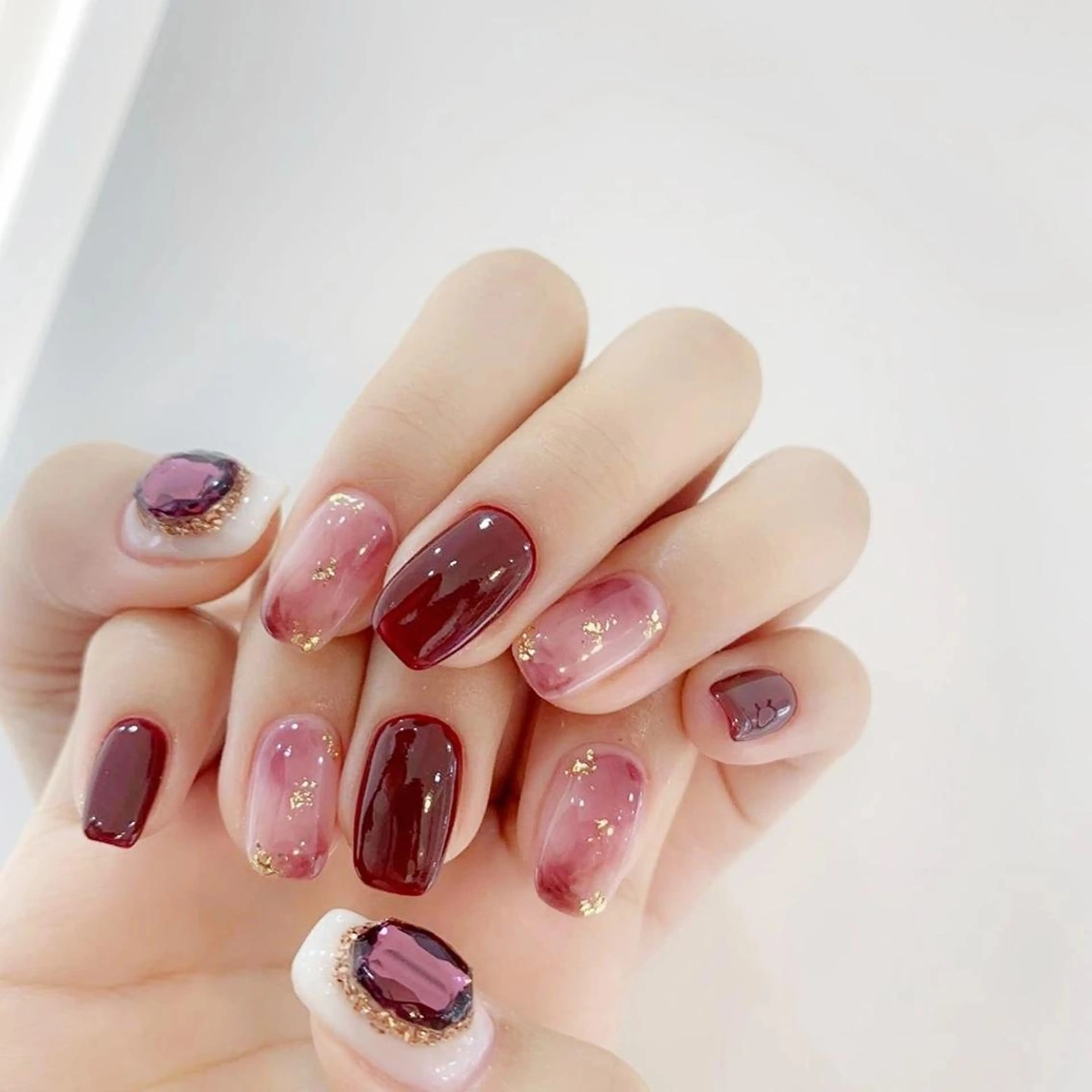ネイル 💅ネイルサロン ブラン🌈かすみのネイルデザイン