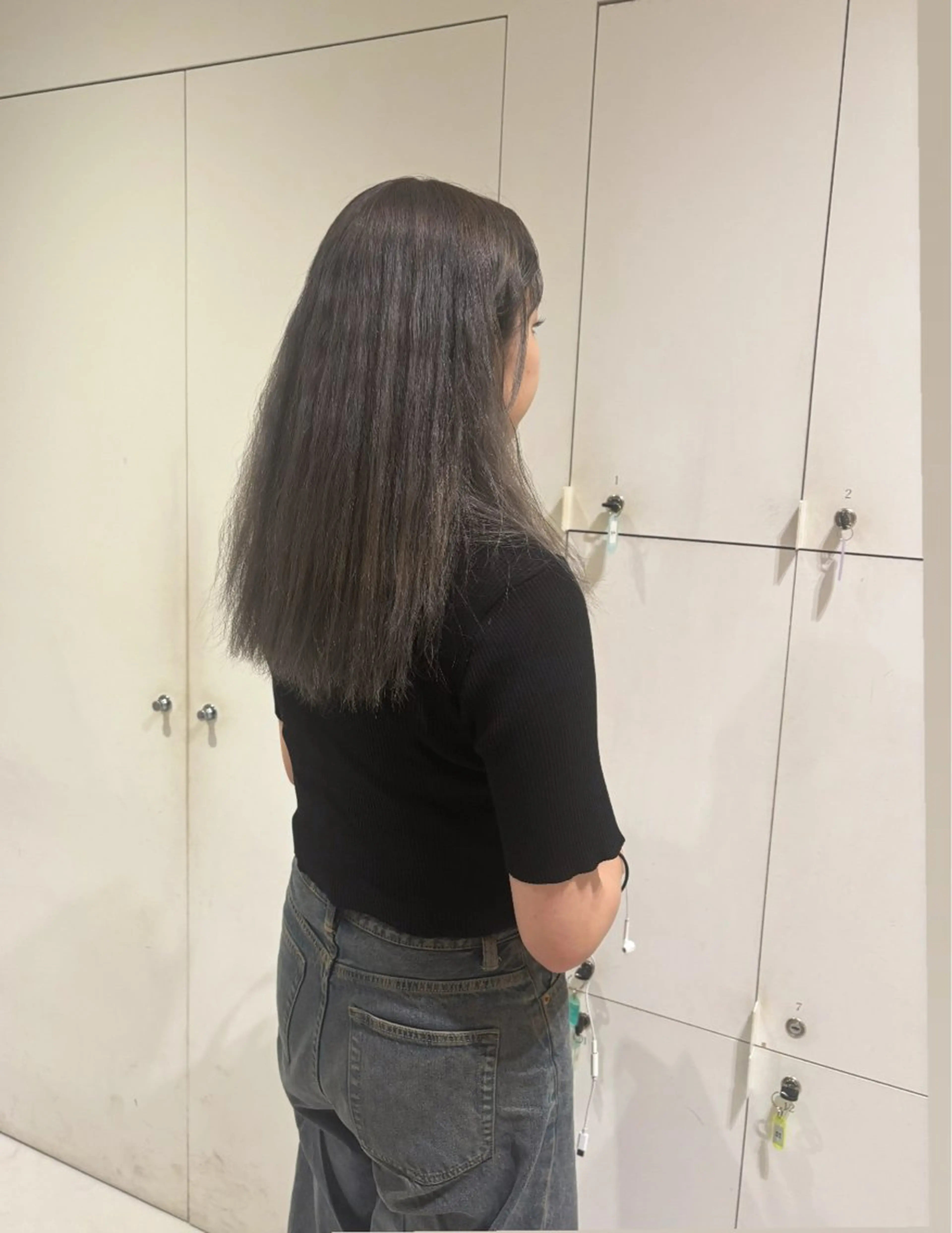 ロング カラー グレージュ 透明感カラーと映画 美容師/yujiのヘアスタイル