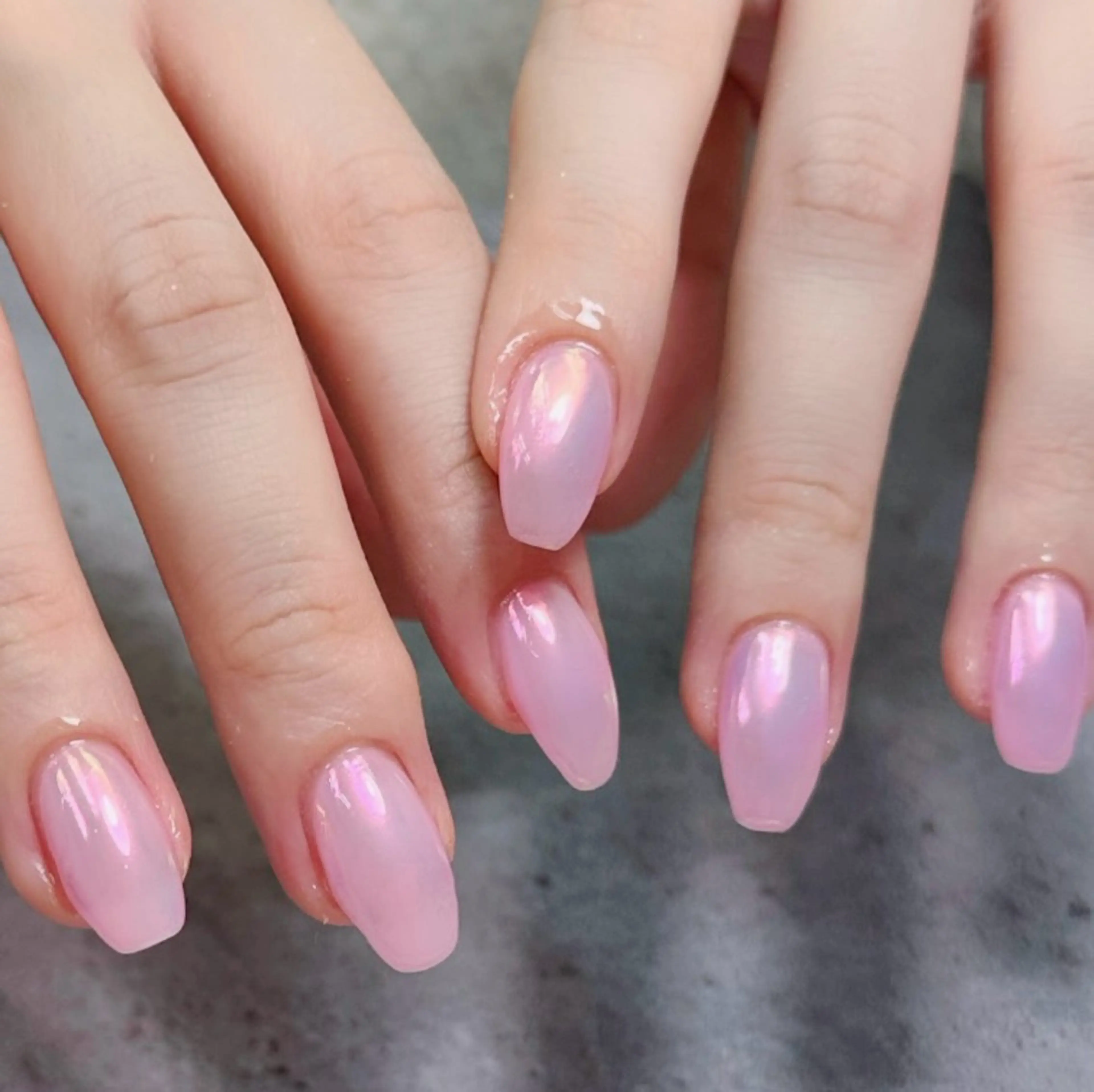 ネイル オーロラネイル EmaNail新大阪所属・nailist 🍊Linaのネイルデザイン