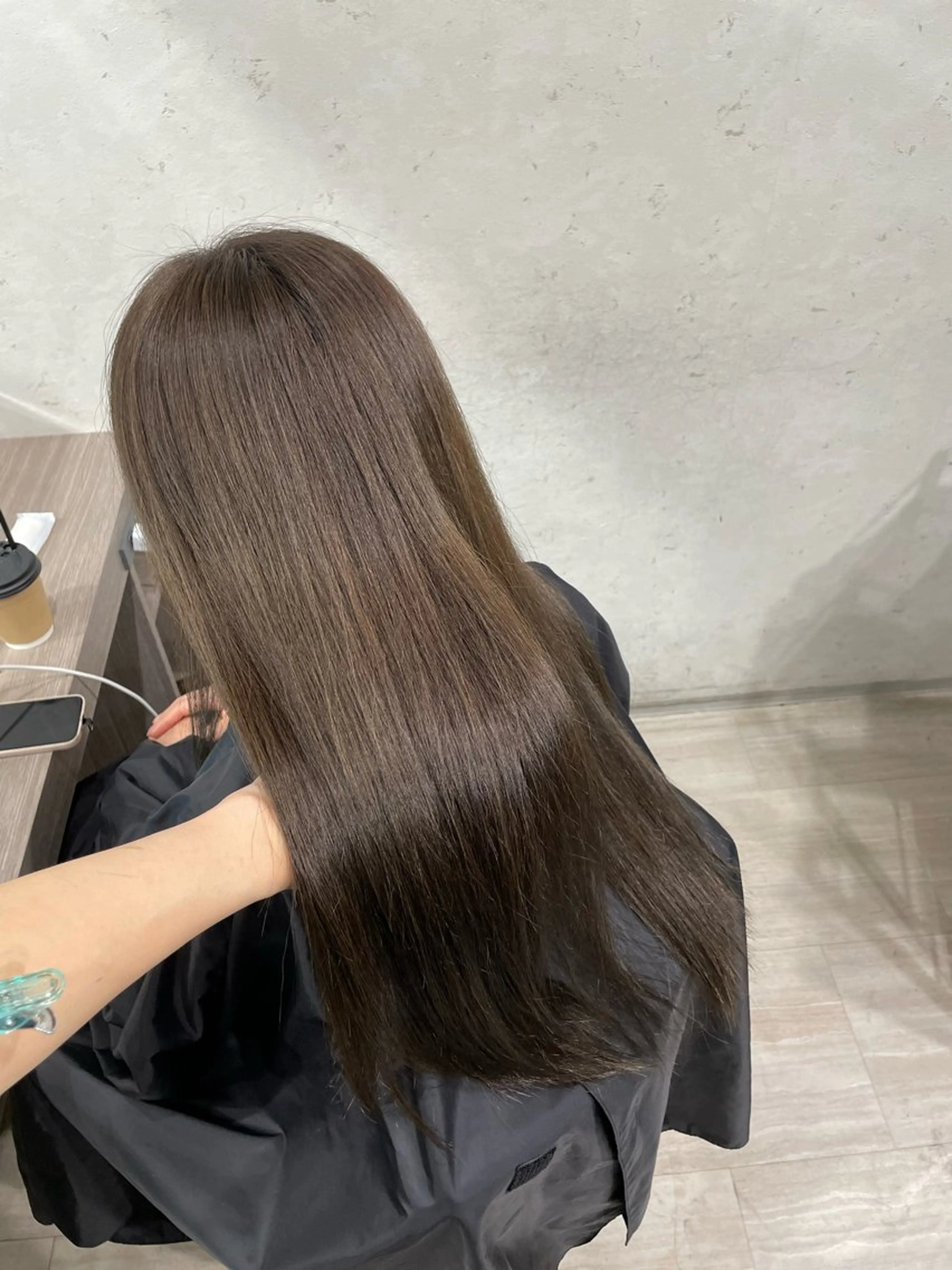 ロング ヘアカラー ハイライトデザイン 特化/表参道/みづきのヘアスタイル