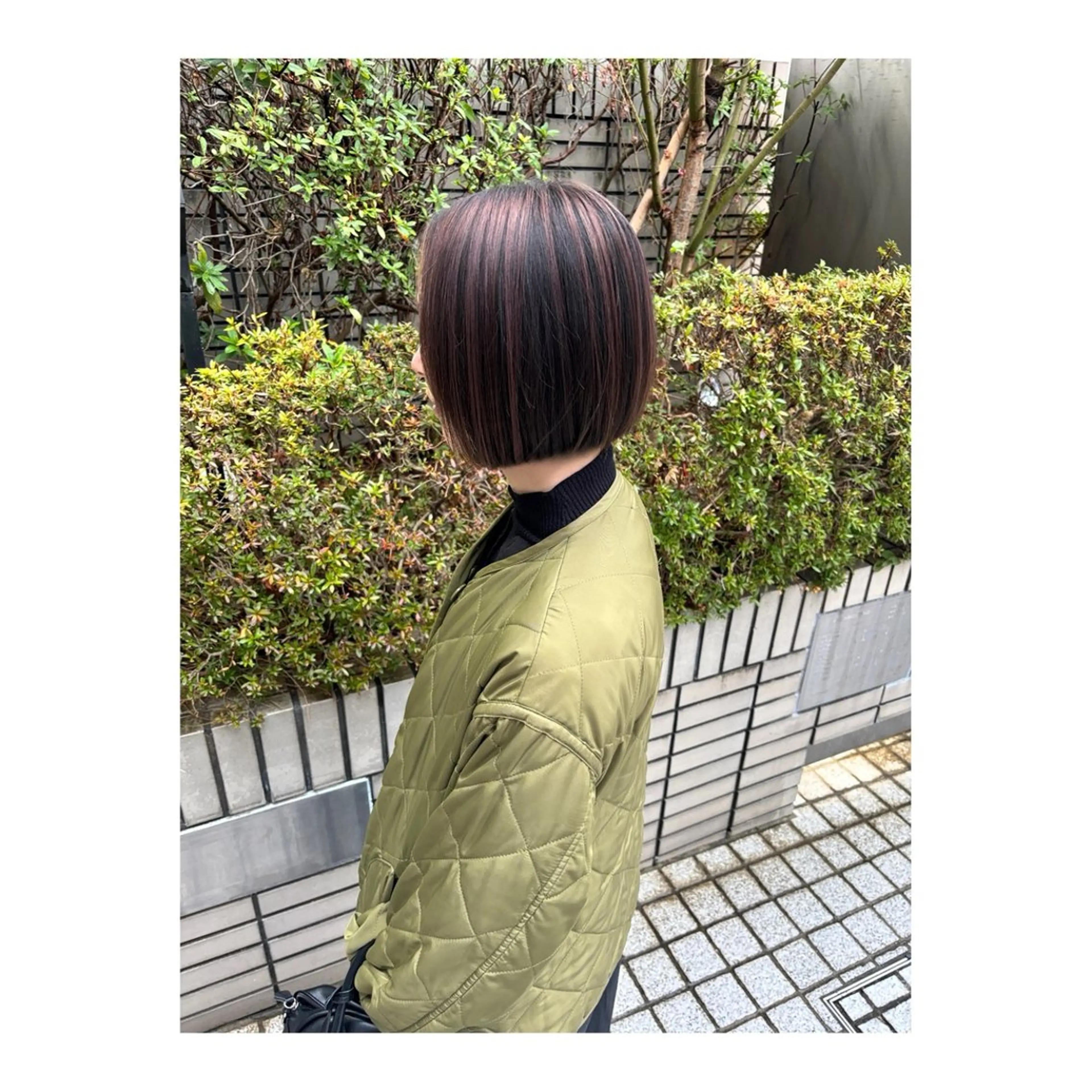 🫧部分ブリーチ＋髪質改善カラー🫧の写真