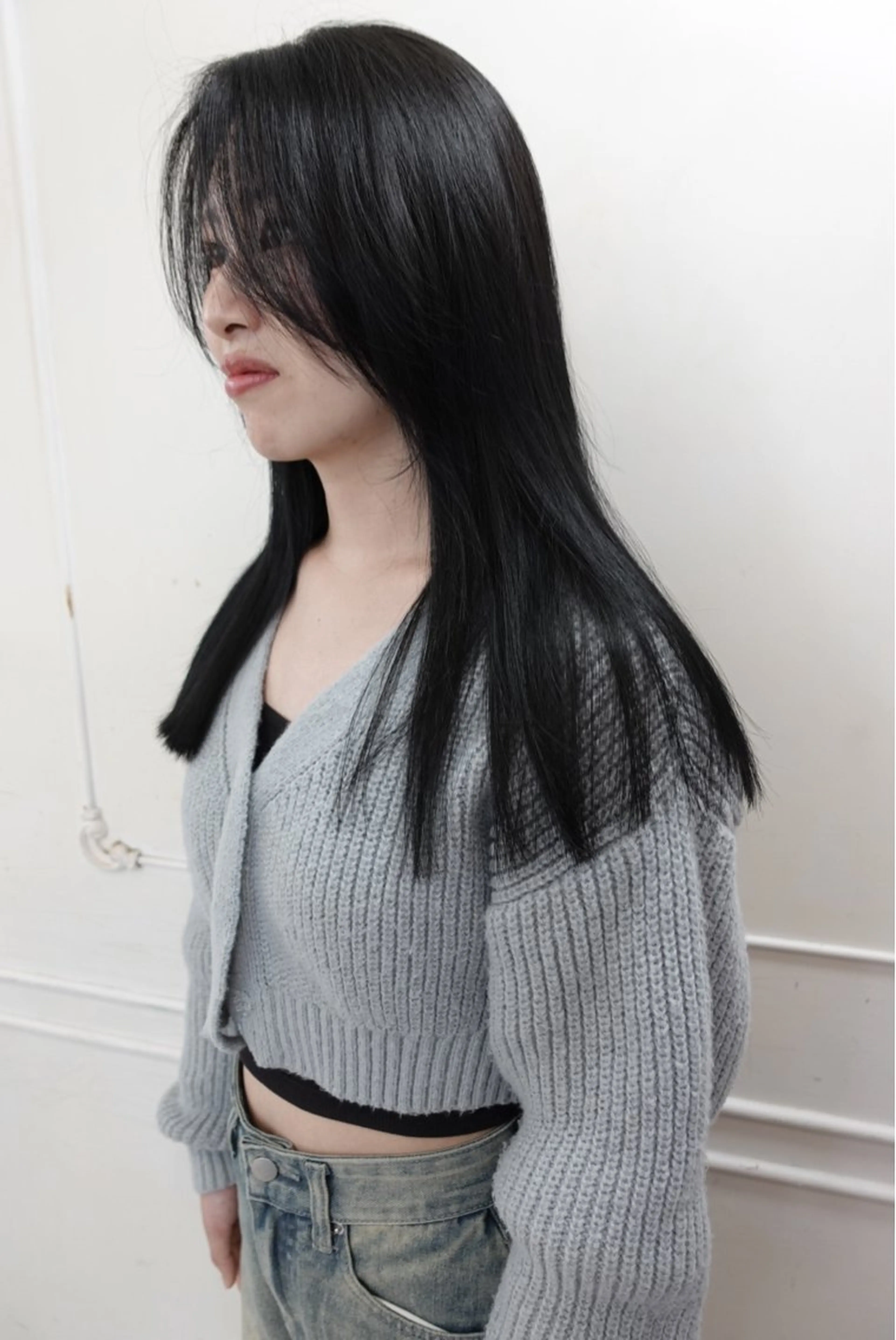 ロング ヘアカラー RINKA 岡崎美容室のヘアスタイル