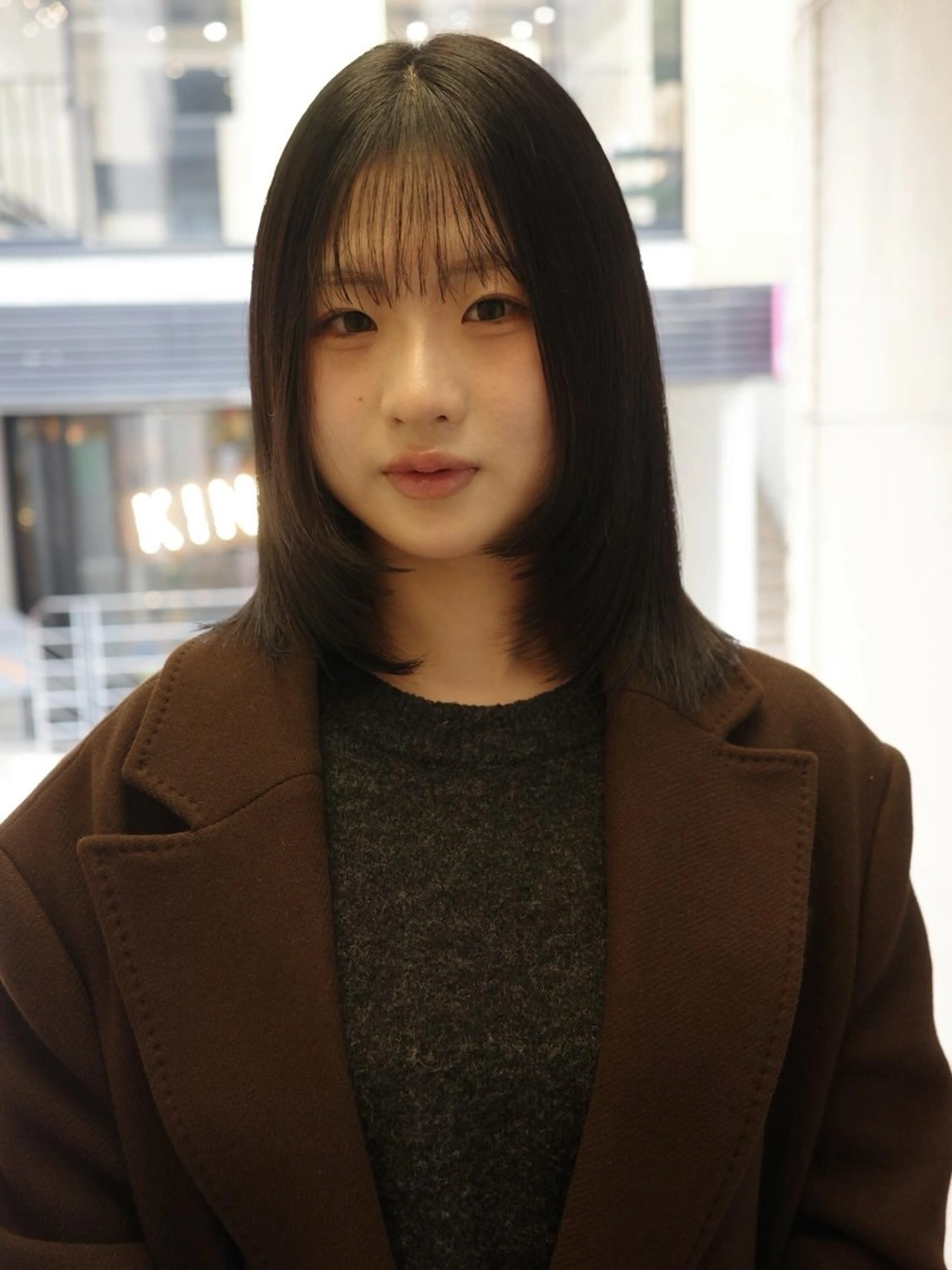 ミディアム ヘアカラー ハイトーンカラー ⭐️NAZUNAのヘアスタイル