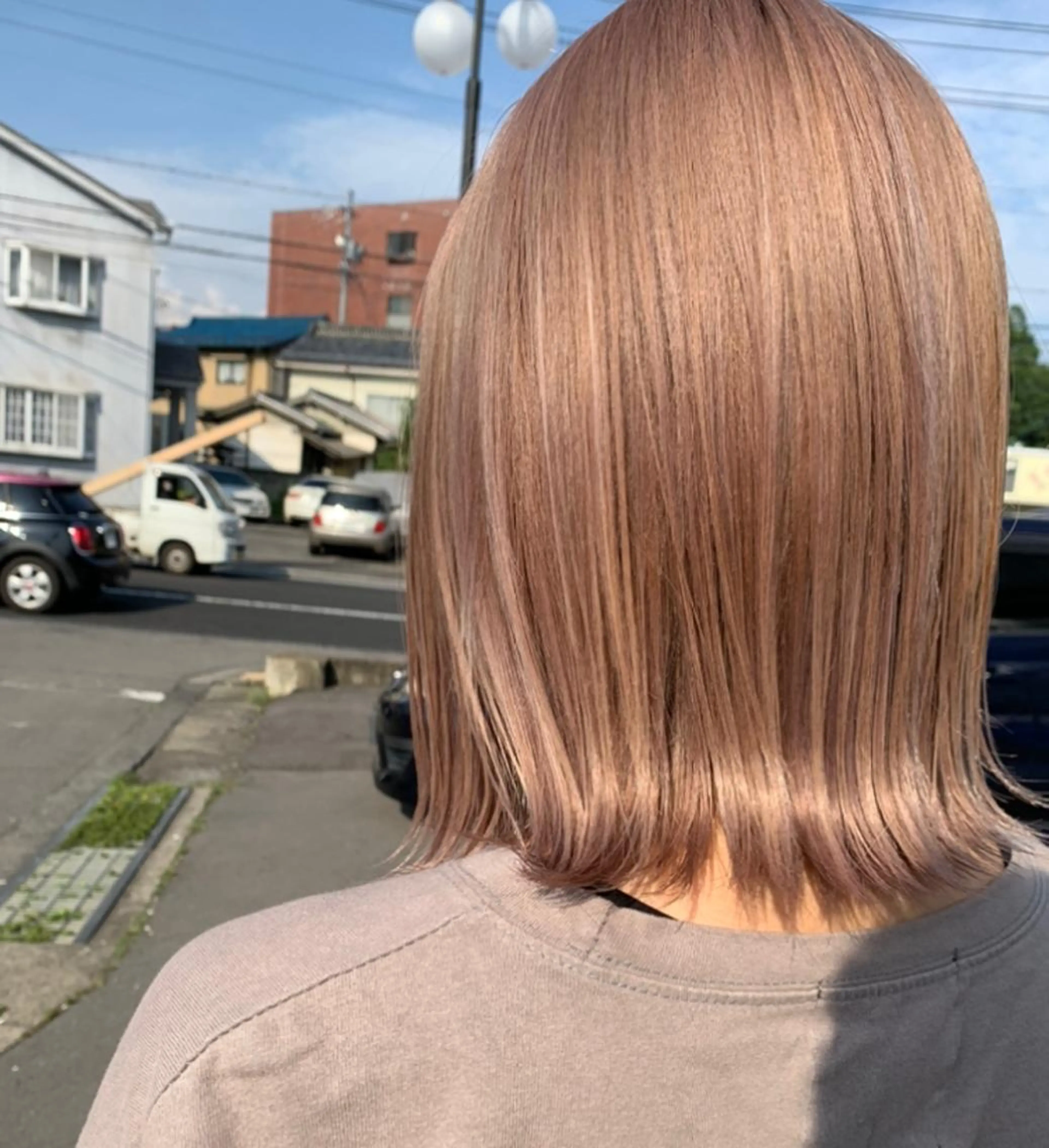 ミディアム MiRI💜地毛級 エクステ✖似合わせ技のヘアスタイル