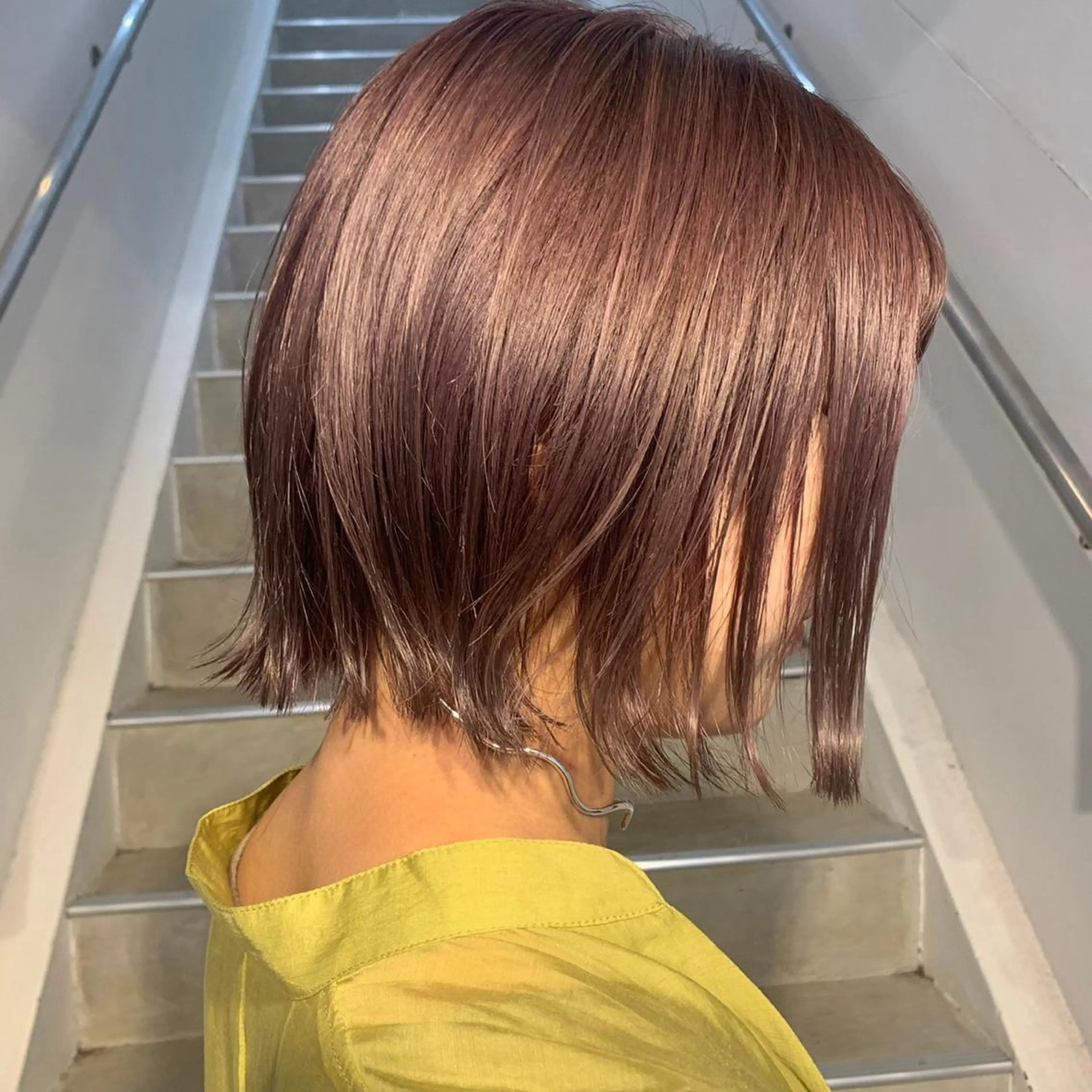 ショート カラー Hair & make Lamp所属・梅田のブリーチ特化 美容師KAI🥰のヘアスタイル