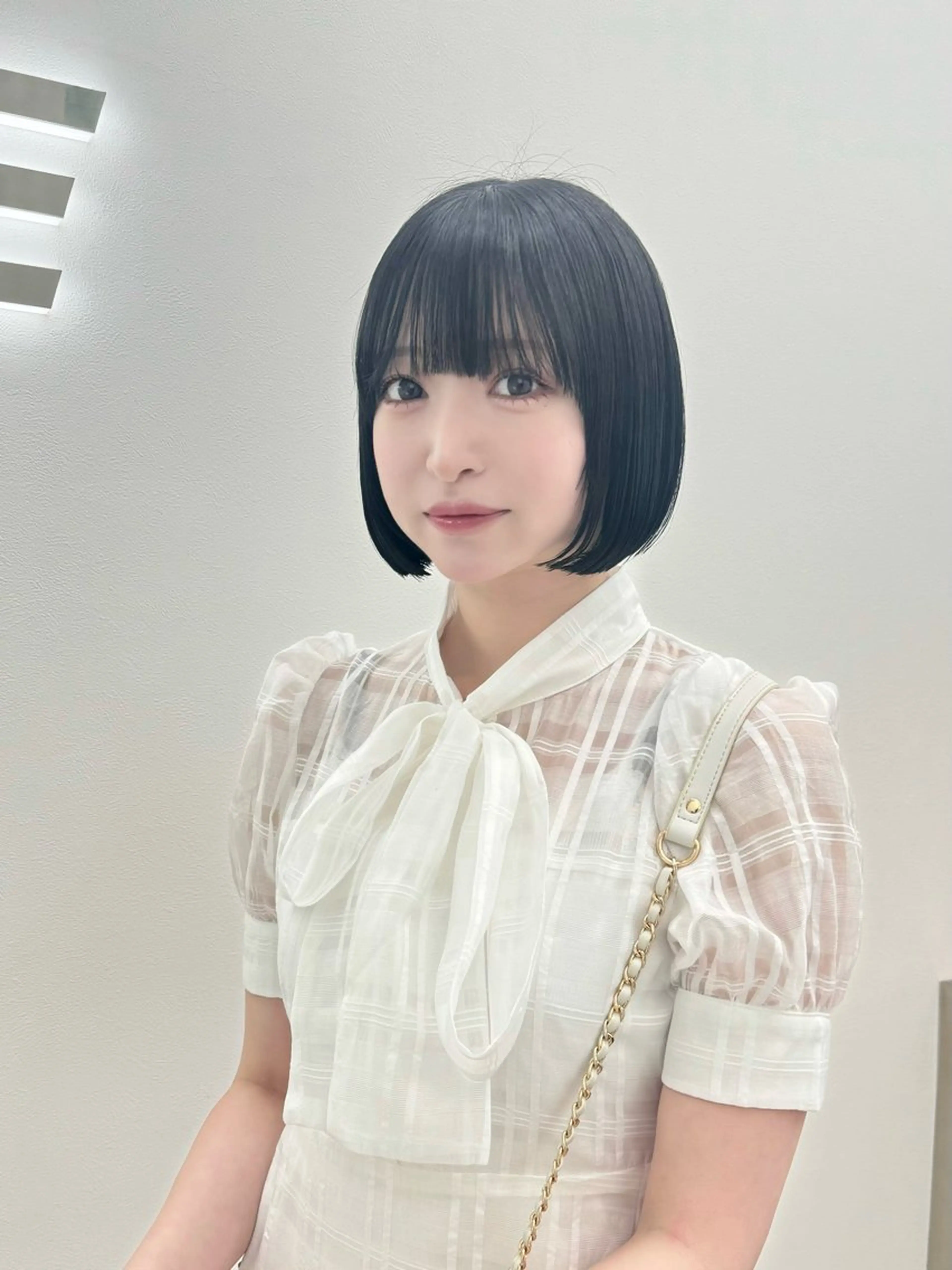 ショート カラー ヘアアレンジ ‎🤍韓国ボブ/ 縮毛矯正🪽‪ひかりのヘアスタイル