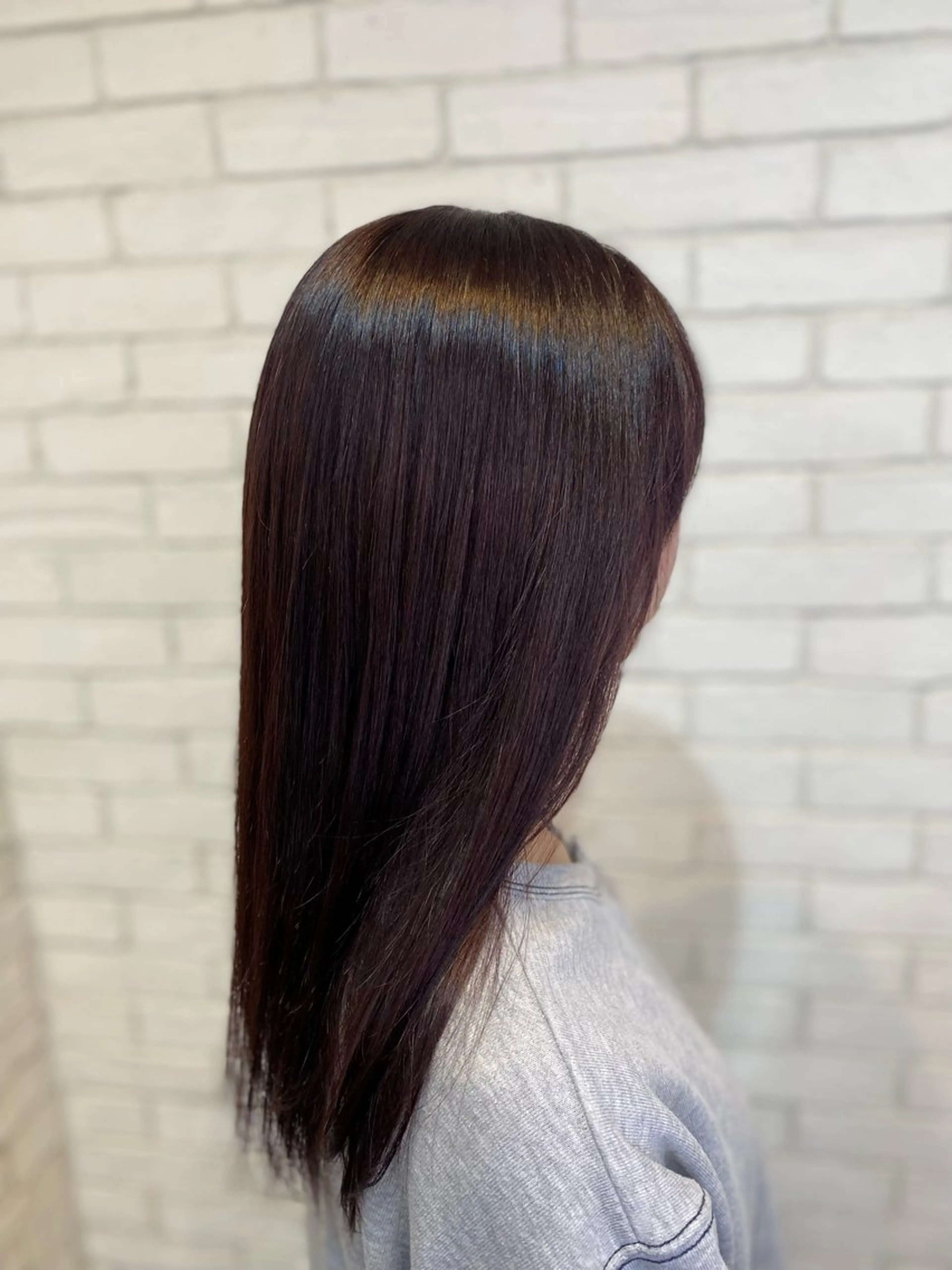 ロング カラー ヘアカラー トリートメント ヨシダ フミノリのヘアスタイル