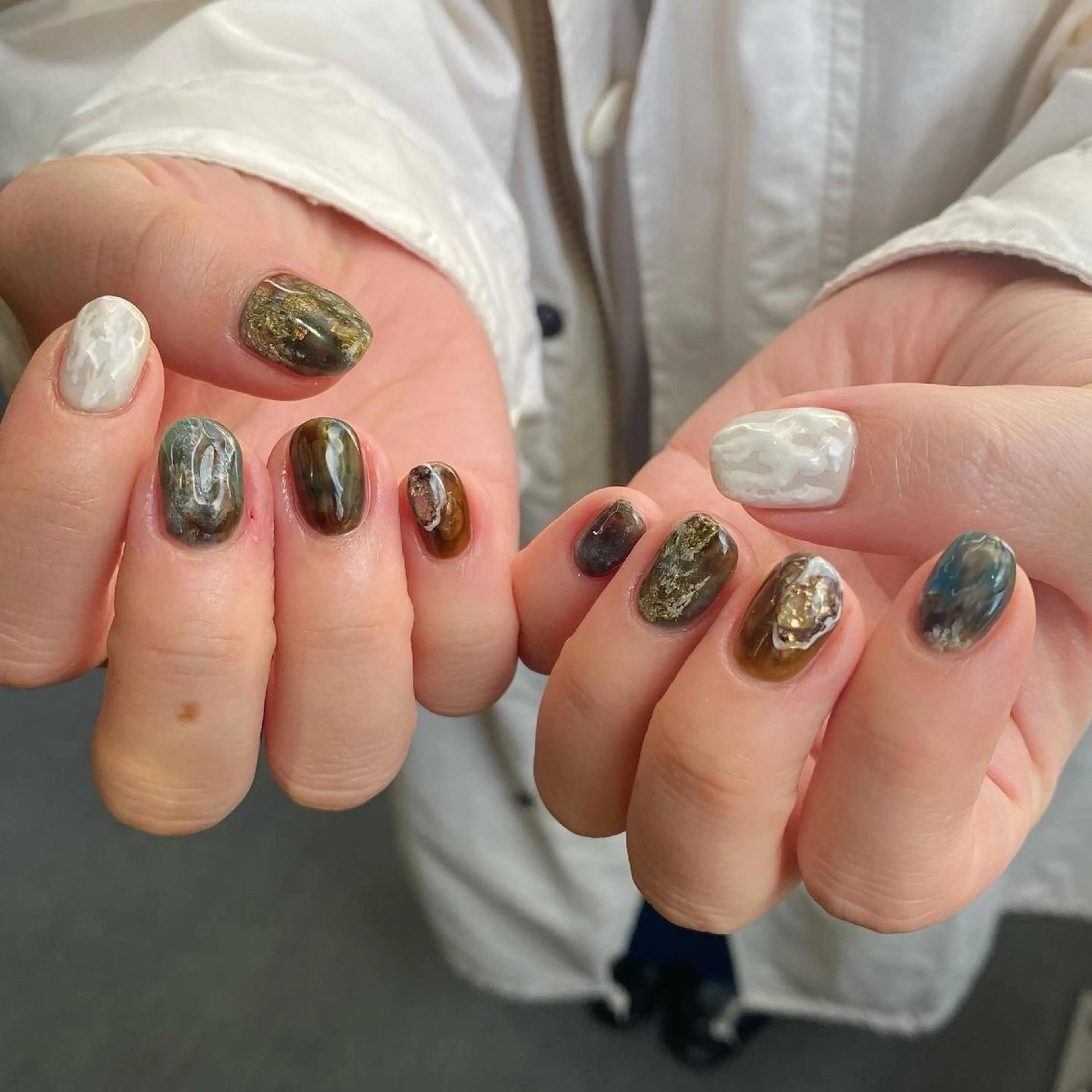 ネイル アートネイル ハンドネイル nable.所属・栗林 実莉のネイルデザイン