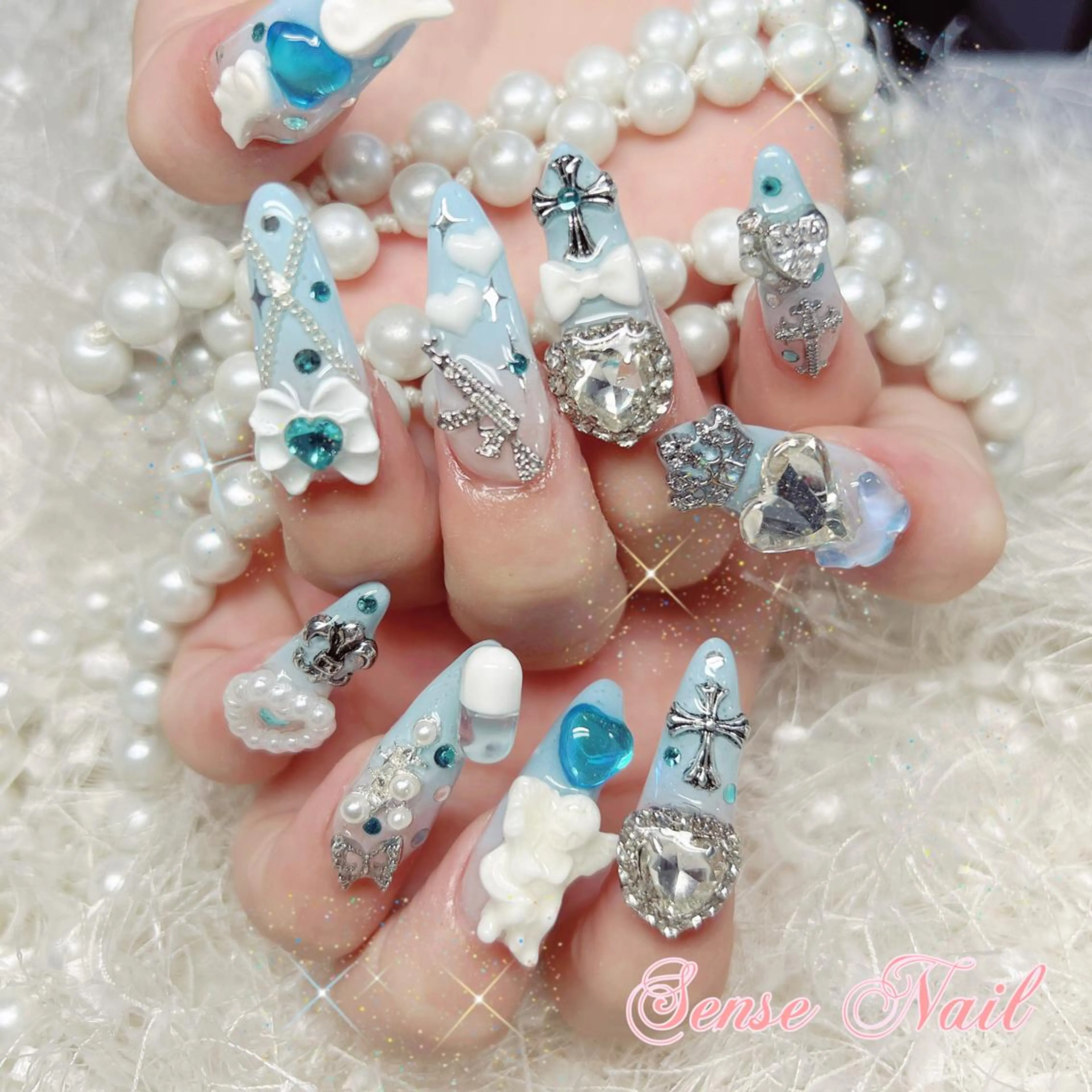 ネイル ヘアアレンジ キッズ マツエク・マツパ 🎀Sense Nail池袋店🎀のネイルデザイン