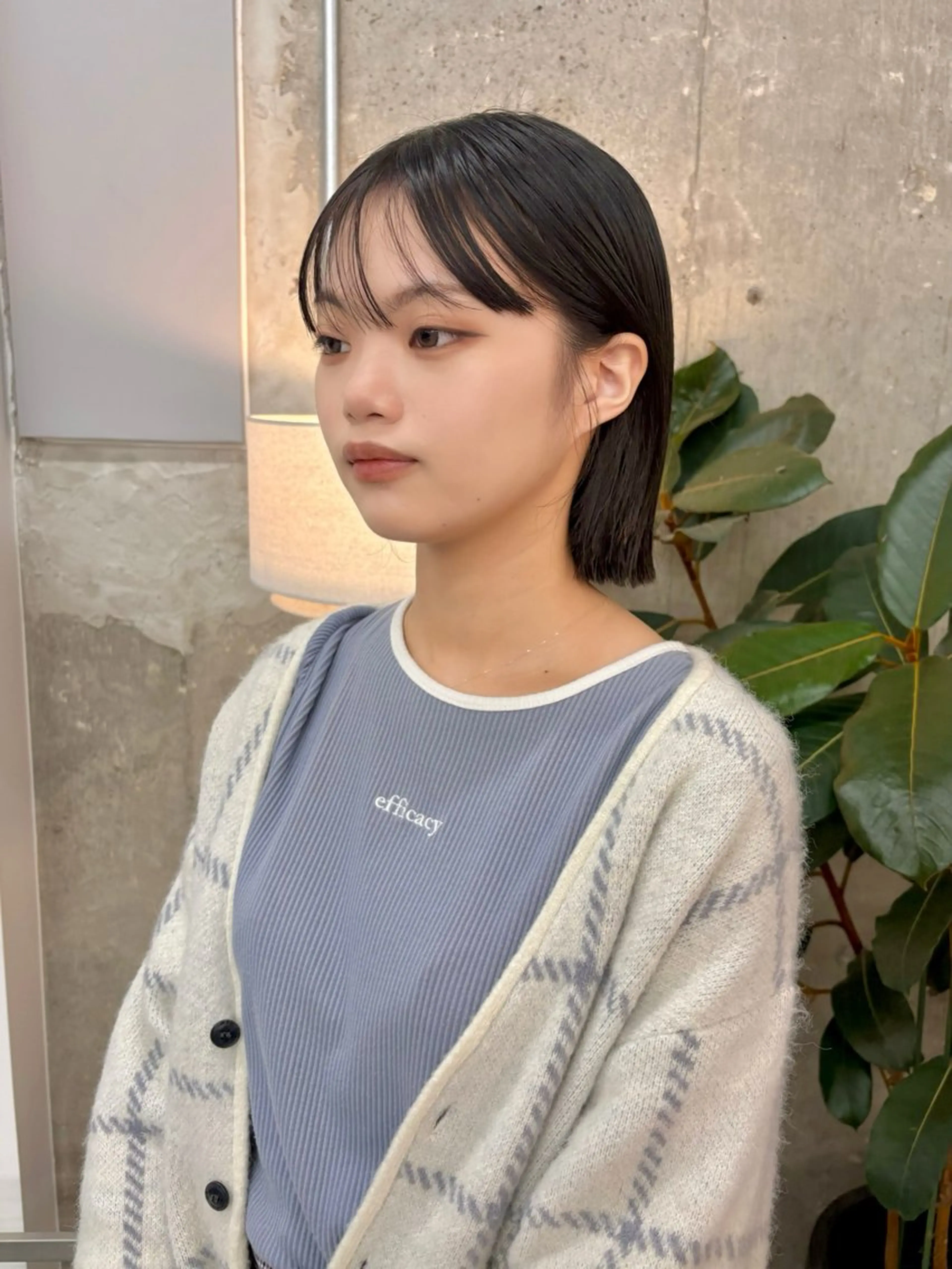 ミディアム カット AYAKA/名古屋/ 栄/ボブ/透明カラーのヘアスタイル