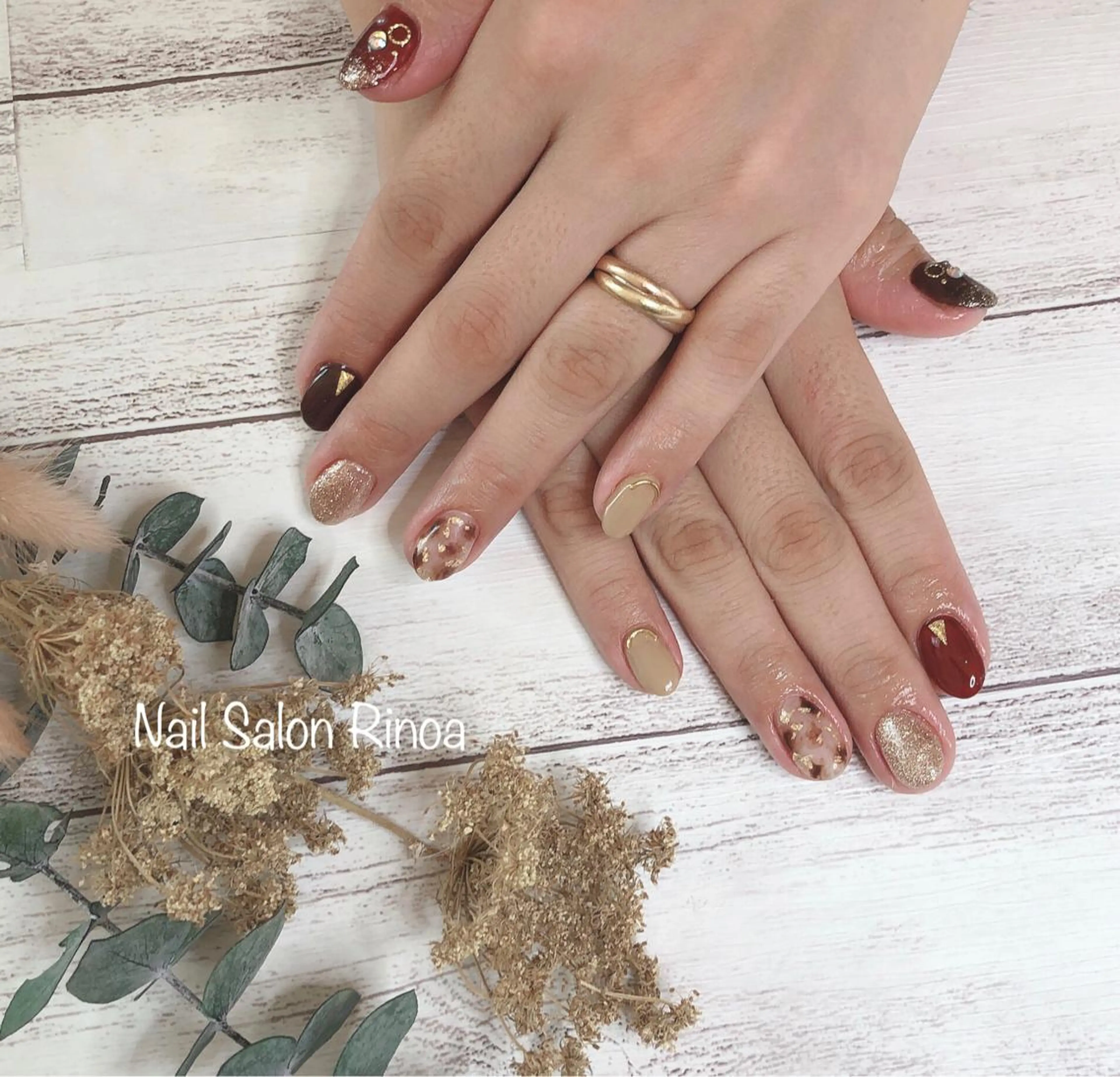 ネイル Nail Salon Rinoaのネイルデザイン