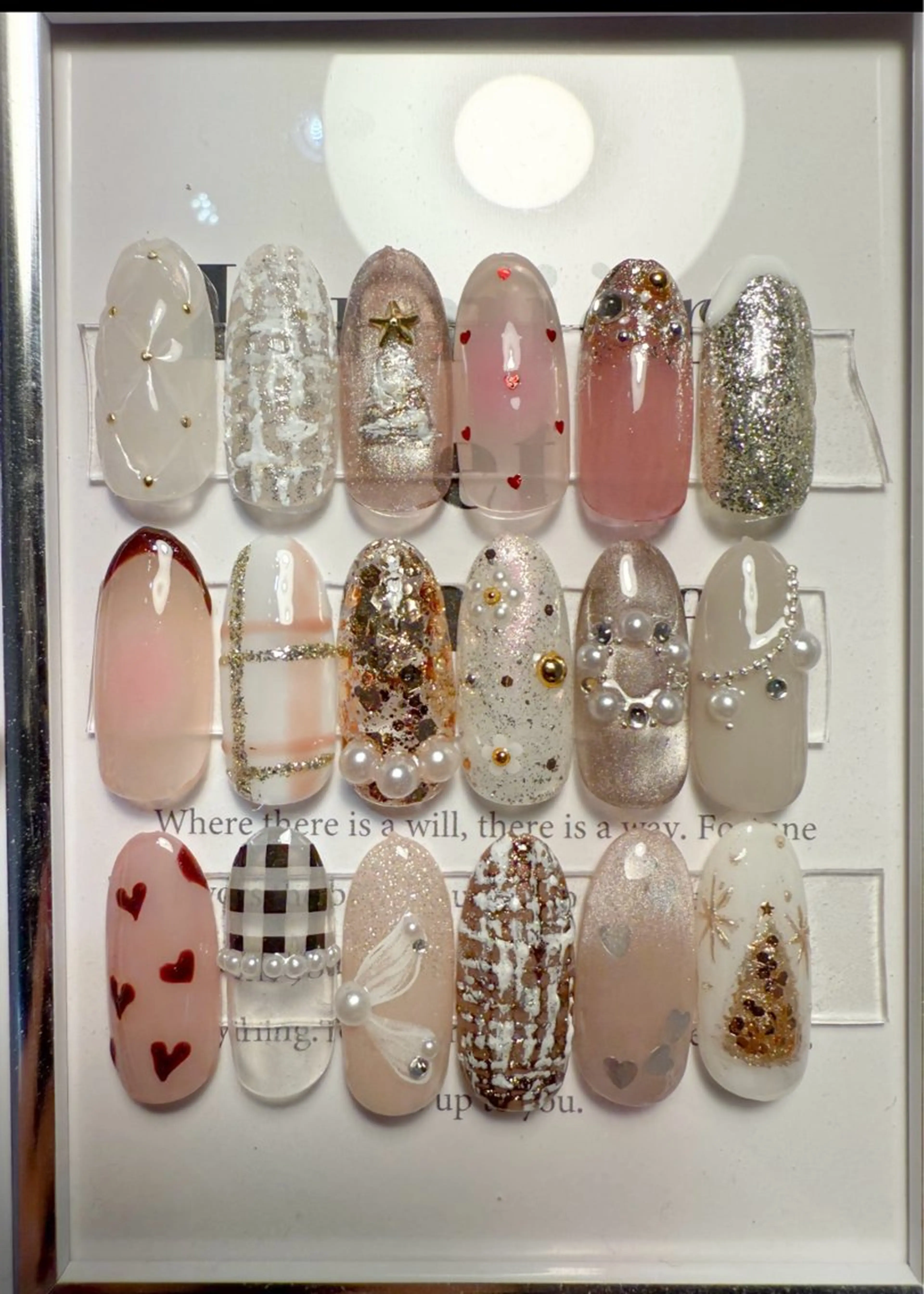 ワンカラー＋アート2本／¥4,800お好きなカラー3色選べます！アート2本付き（マグネット・ミラー・フラッシュOK）💖の写真