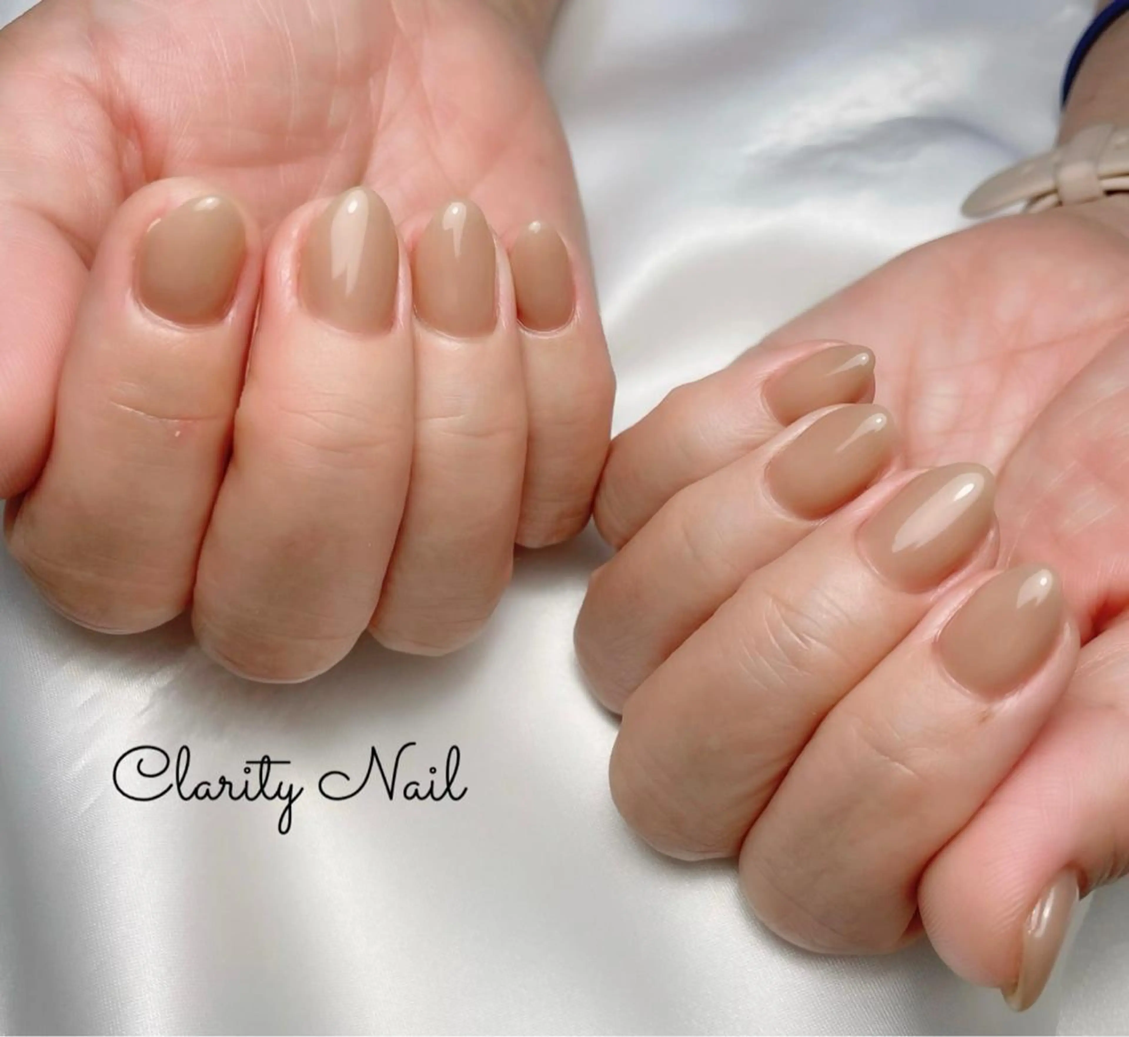ネイル ワンカラーネイル ハンドネイル Clarity Nailのネイルデザイン
