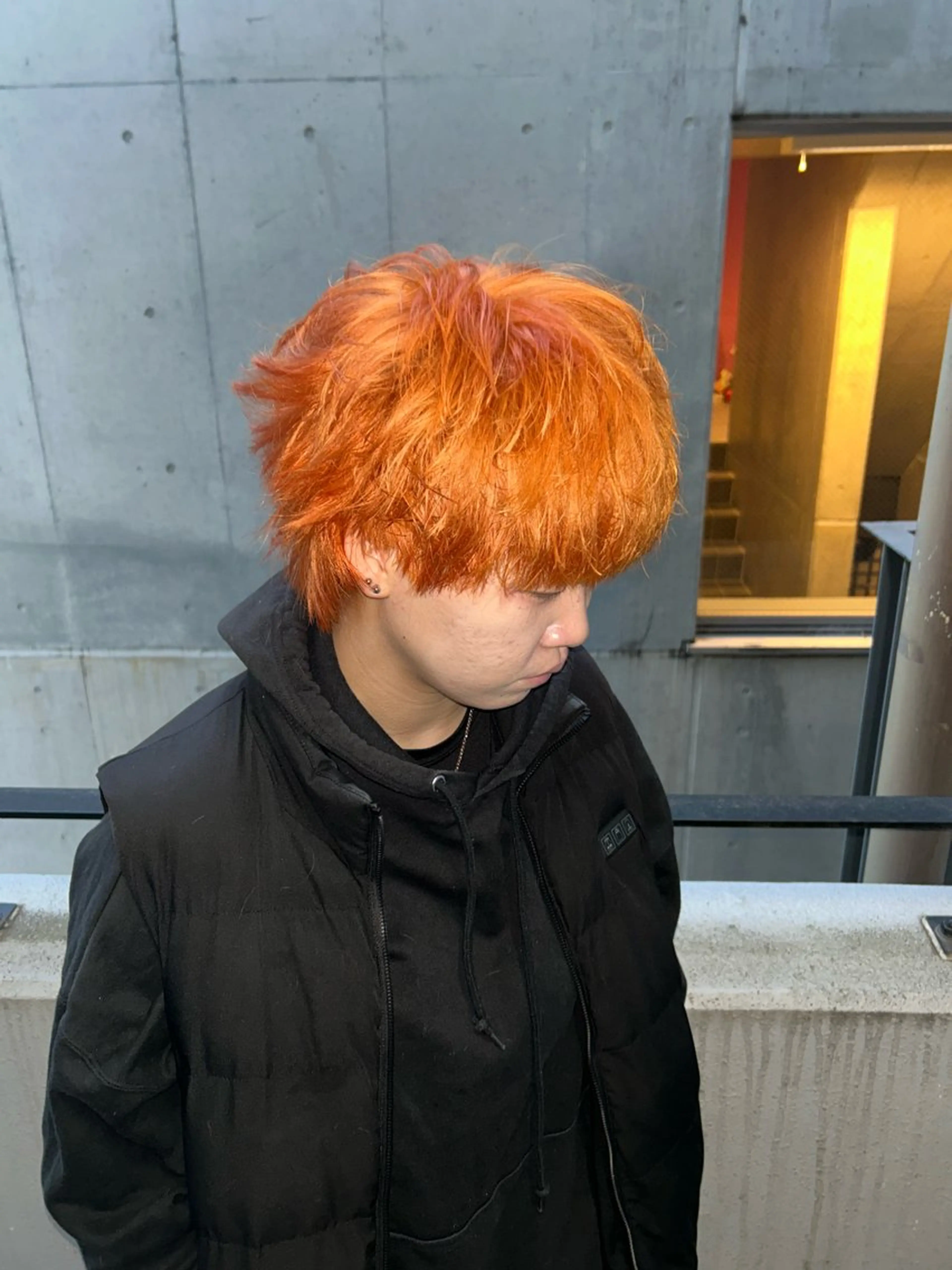 ロング カラー ヘアカラー エフェクトブリーチ／ レイヤーカット／翔のヘアスタイル