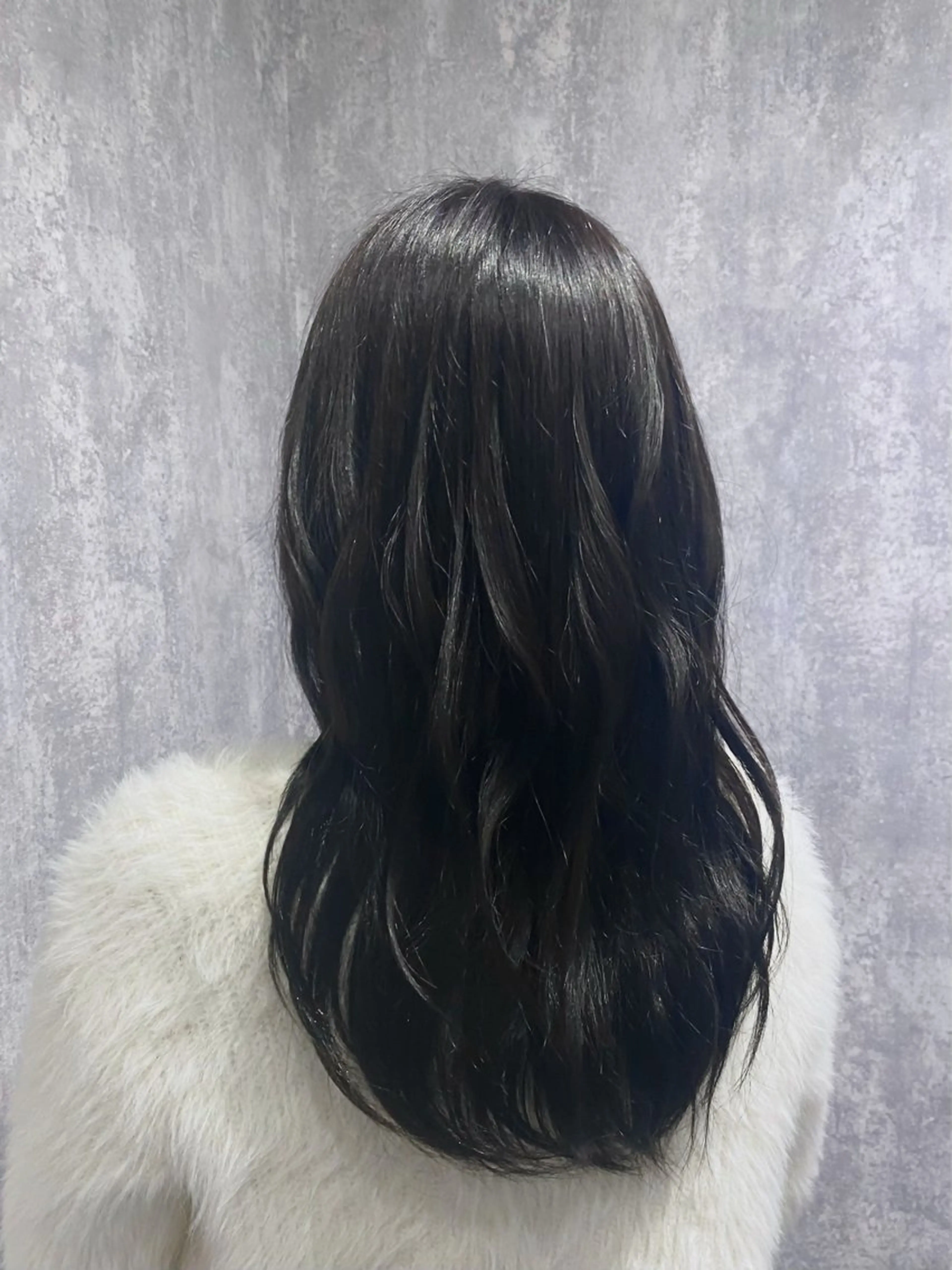 ロング カラー 透明感カラー カット ヘアカラー トリートメント shiori/透明感 /顔周り/髪質改善のヘアスタイル