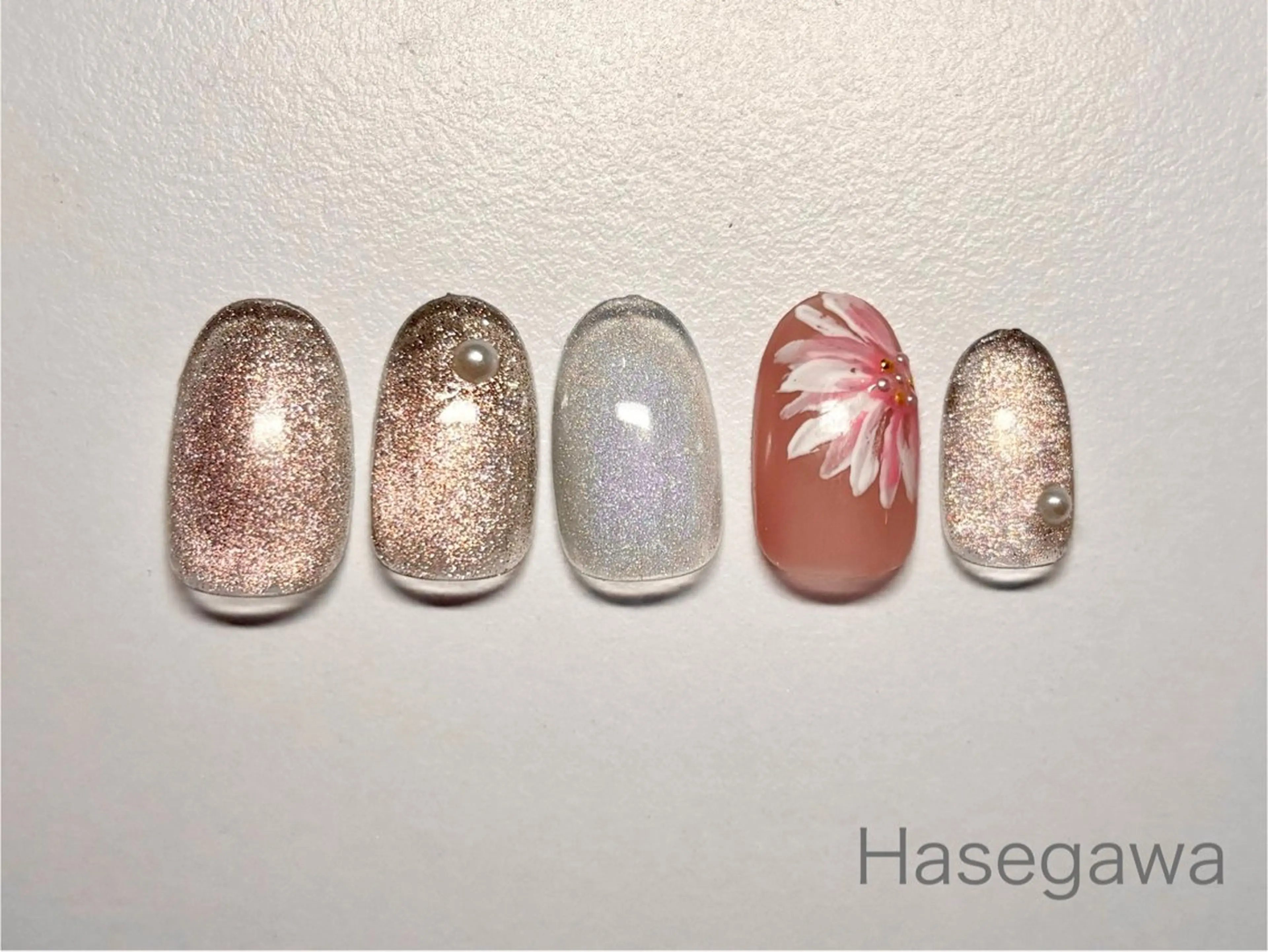 ネイル アートネイル マグネットネイル ハンドネイル DROP所属・DROP 長谷川のネイルデザイン