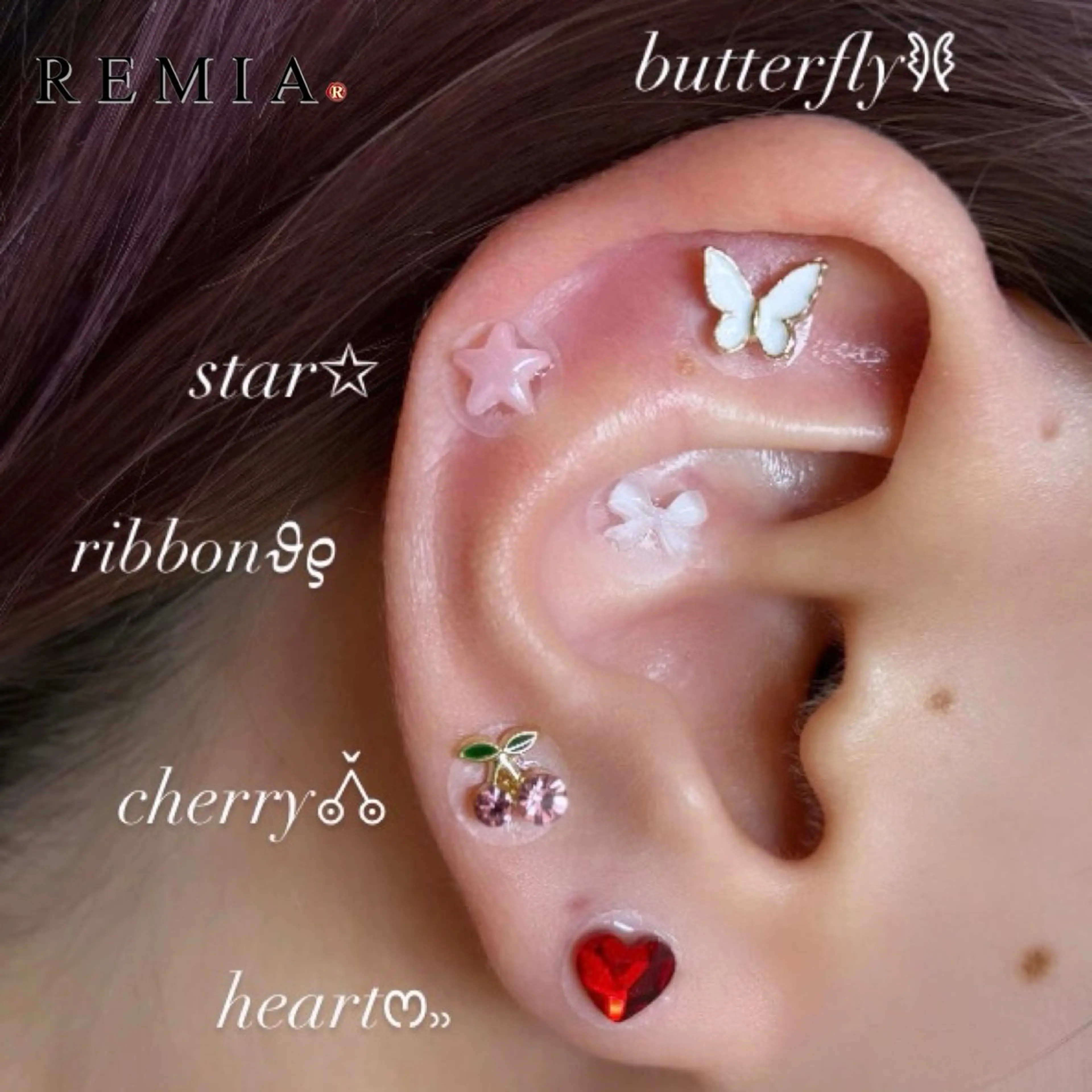 REMIA🎀 NAGAOKAのマツエク・マツパデザイン