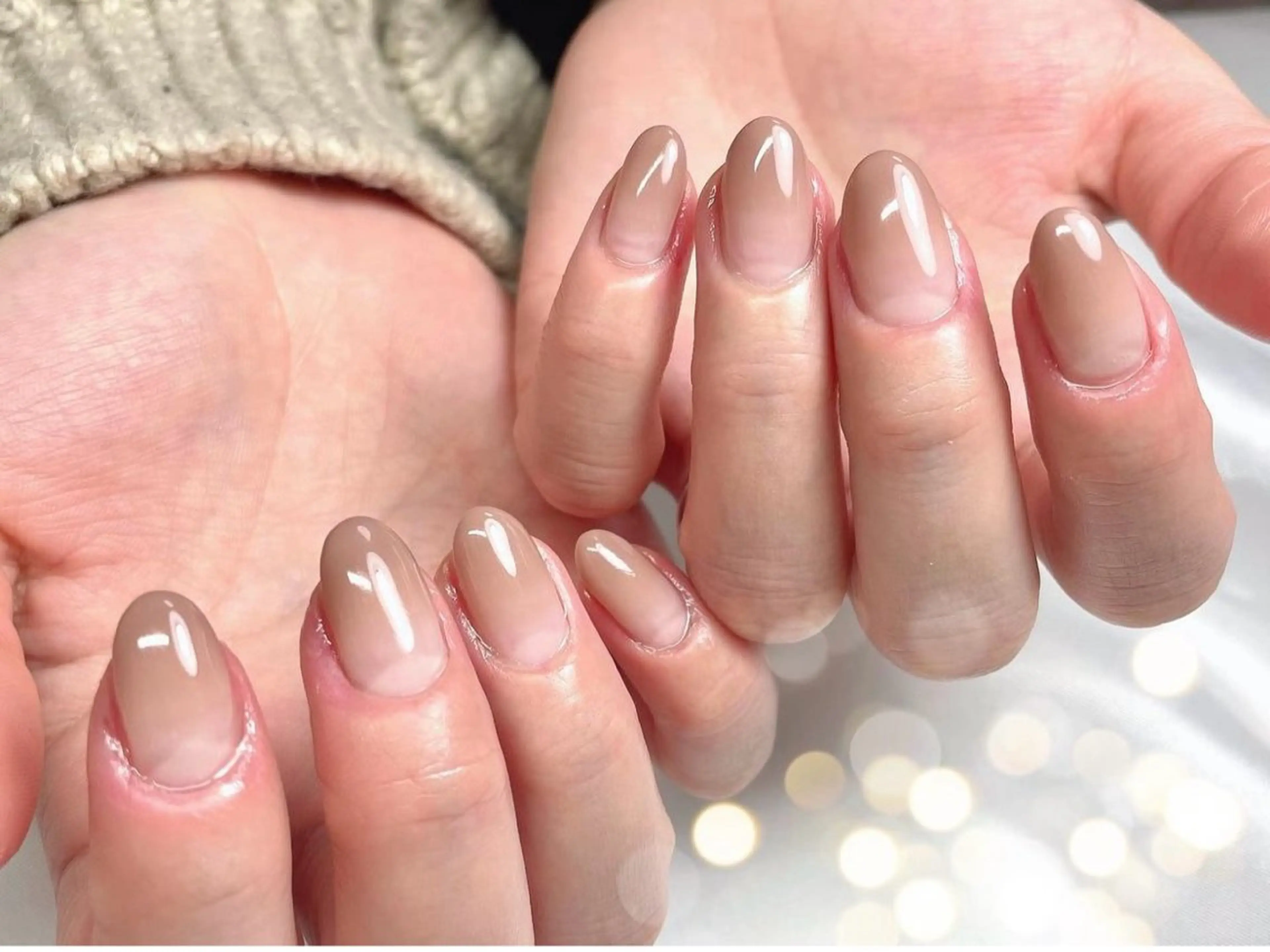 グラデーション𓏸クリアベース【オフなし】の写真