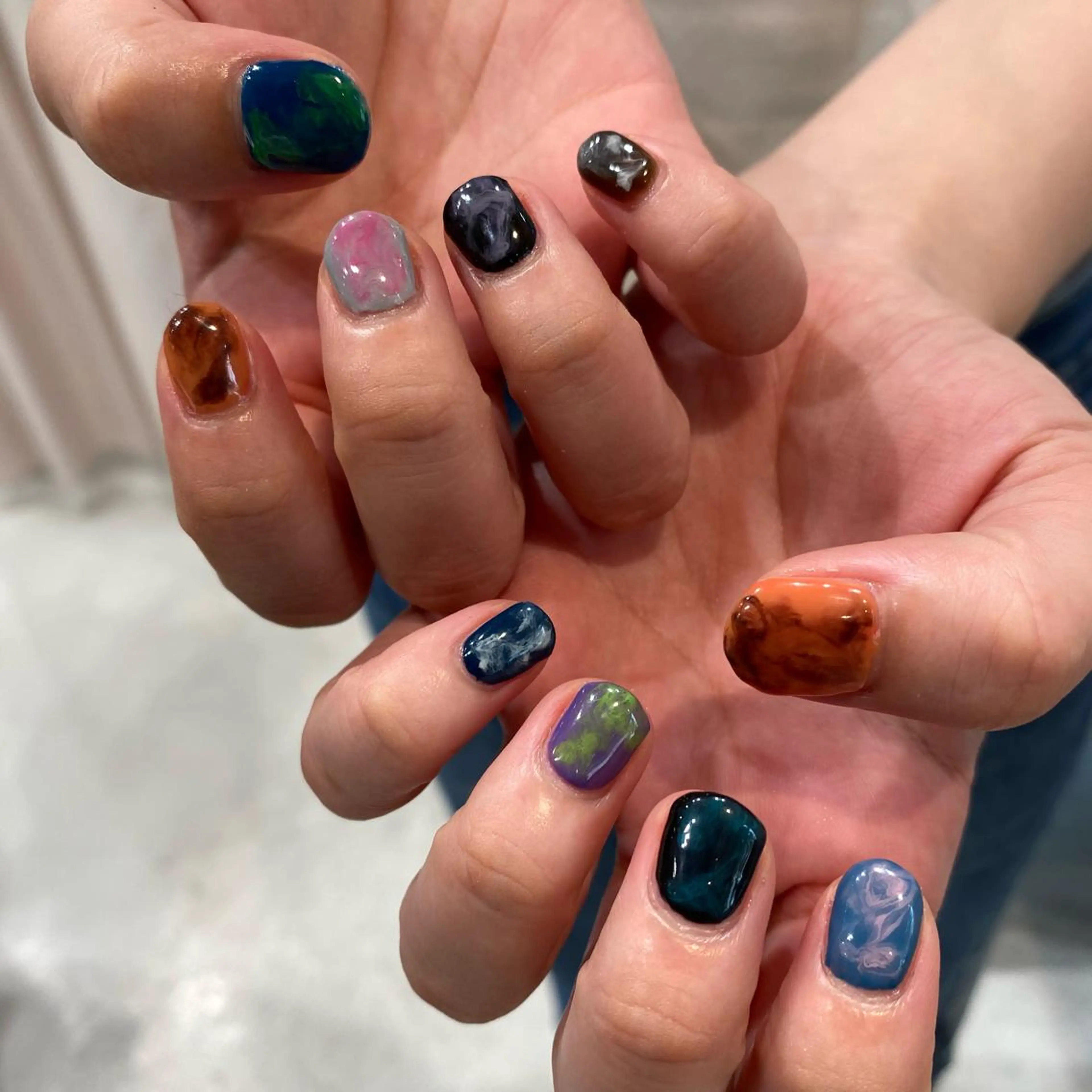 ネイル 平野葵🎀 hair/nailのネイルデザイン