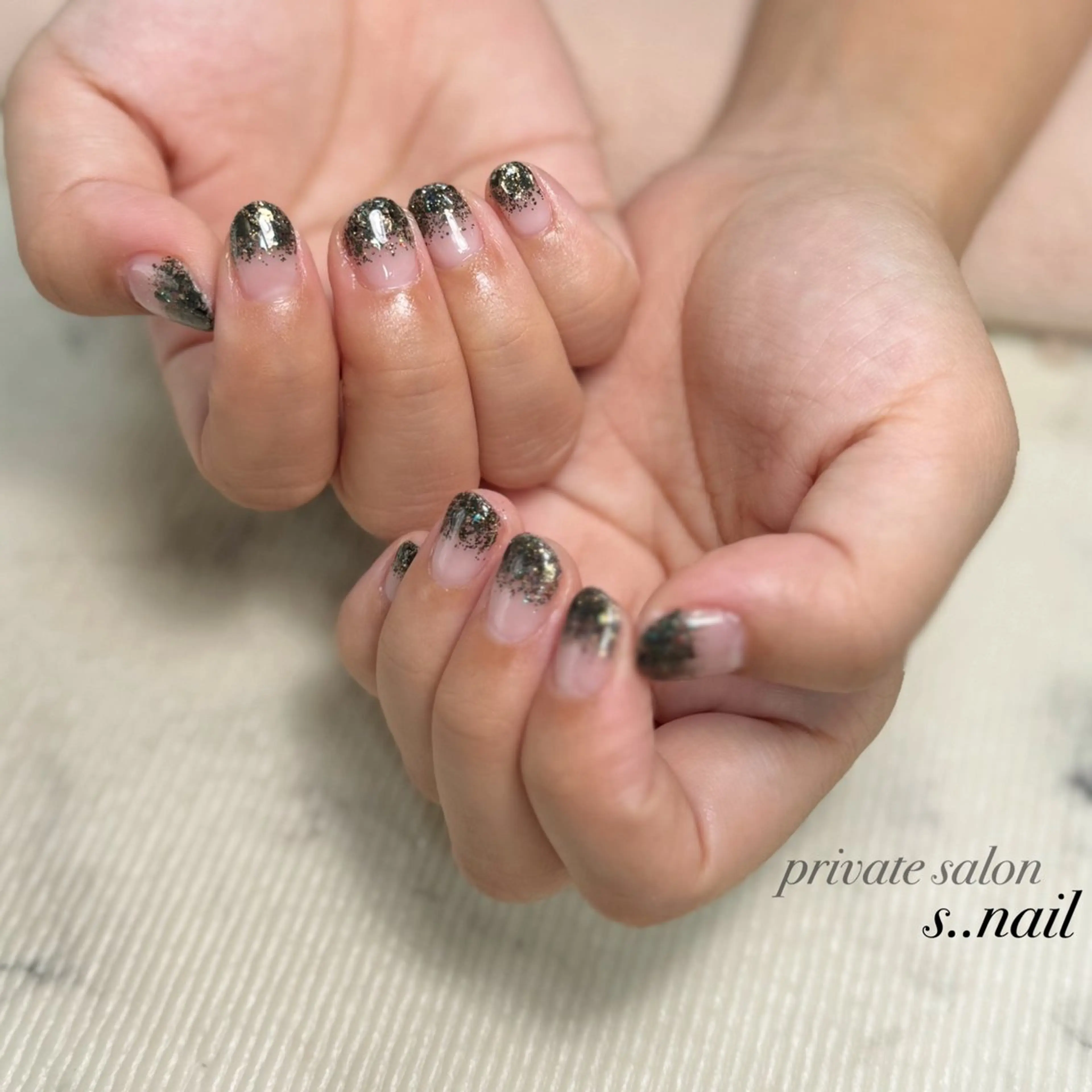 ネイル ラメ(グリッター) ハンドネイル フットネイル s..nail / MORITAのネイルデザイン