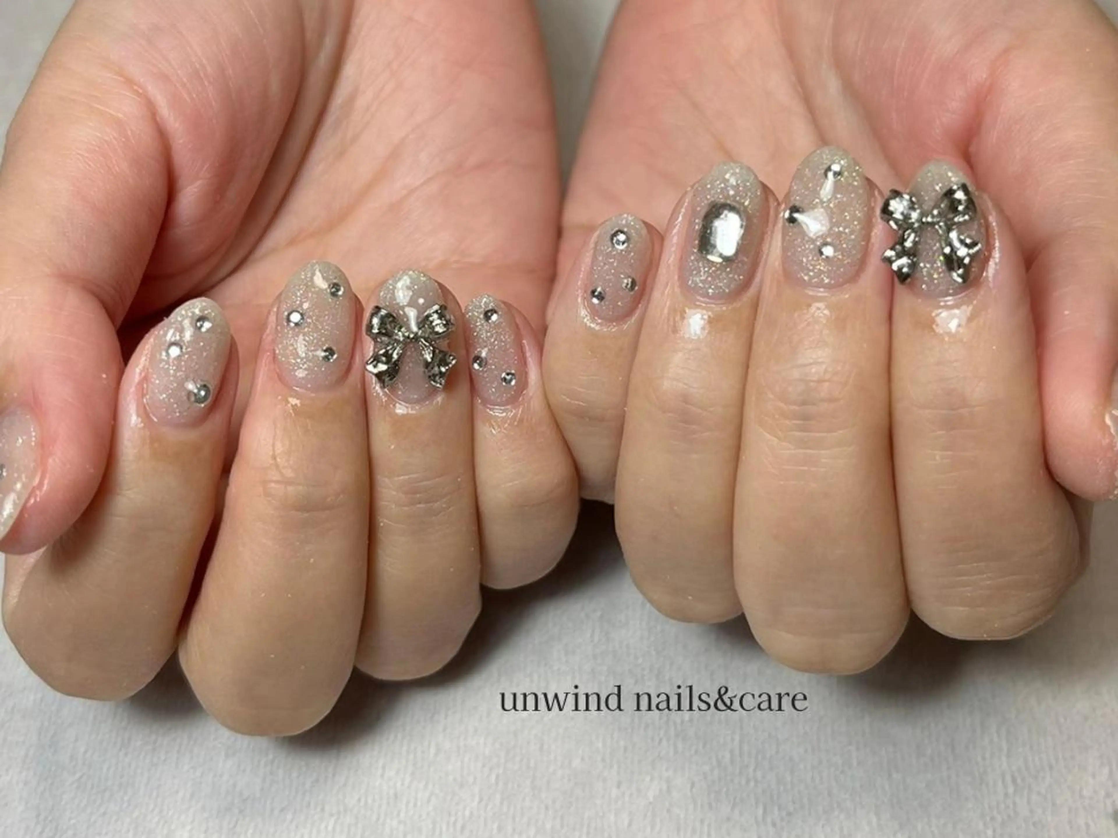 ネイル unwind ┊︎新春ネイル🫧のネイルデザイン