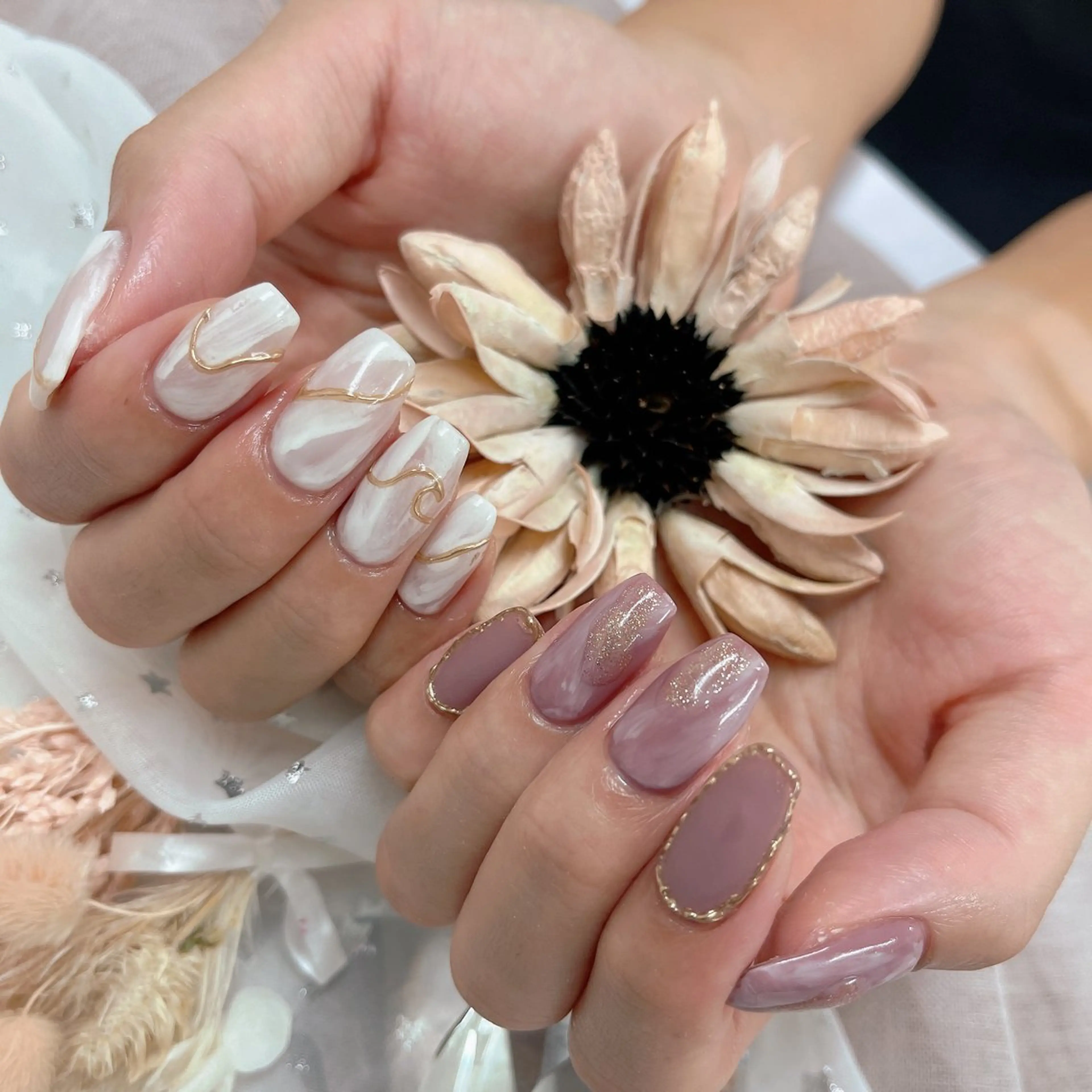 ネイル アートネイル フットネイル フレンチネイル ジェルネイル グラデーション ハンドネイル ハンドケア 💎ビューティサロン 湘南　RIRAN💎のネイルデザイン