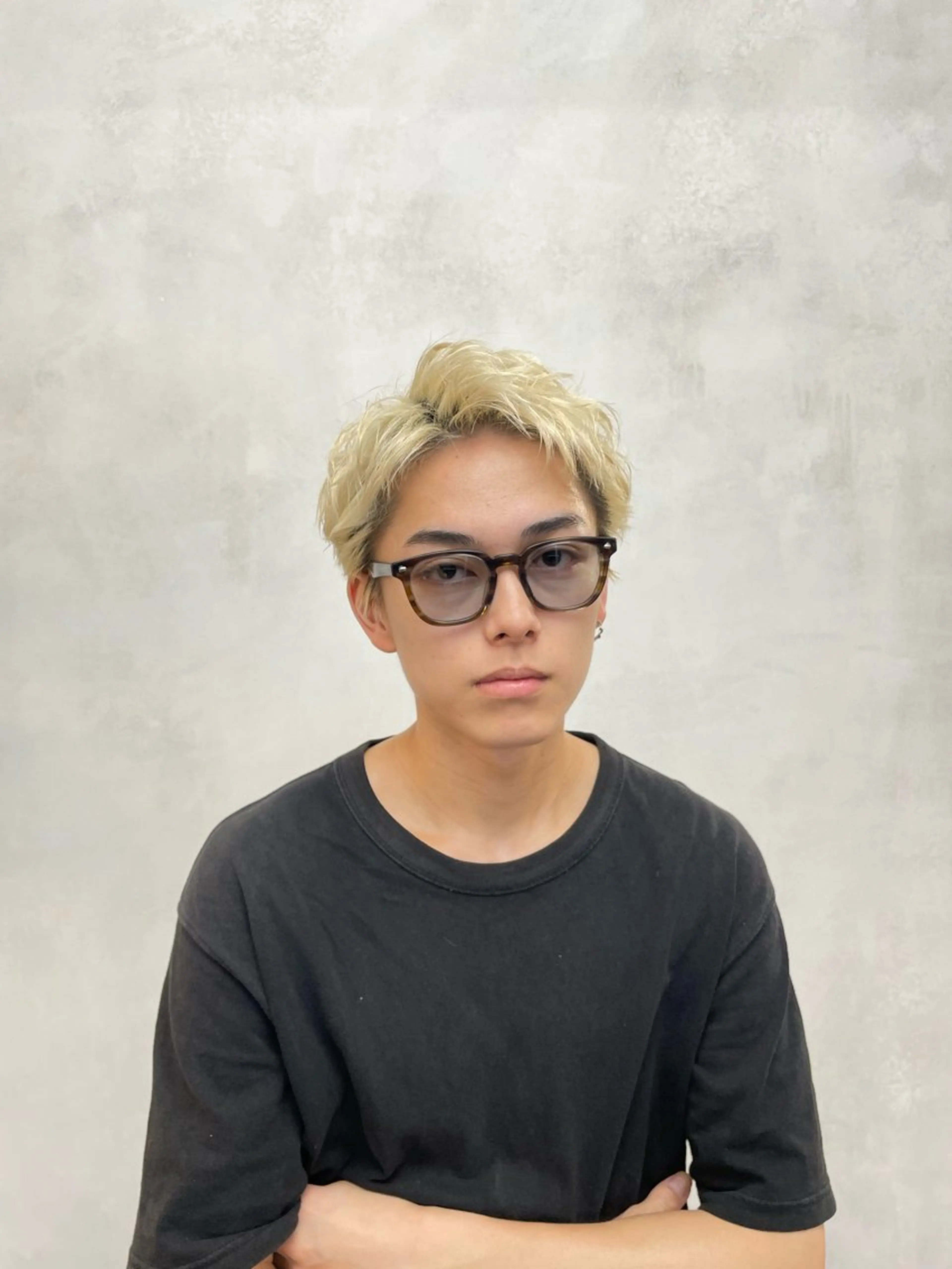 ショート メンズ スパイキーショート ショートヘア カット 🌞メンズパーマ ONOE💈のヘアスタイル