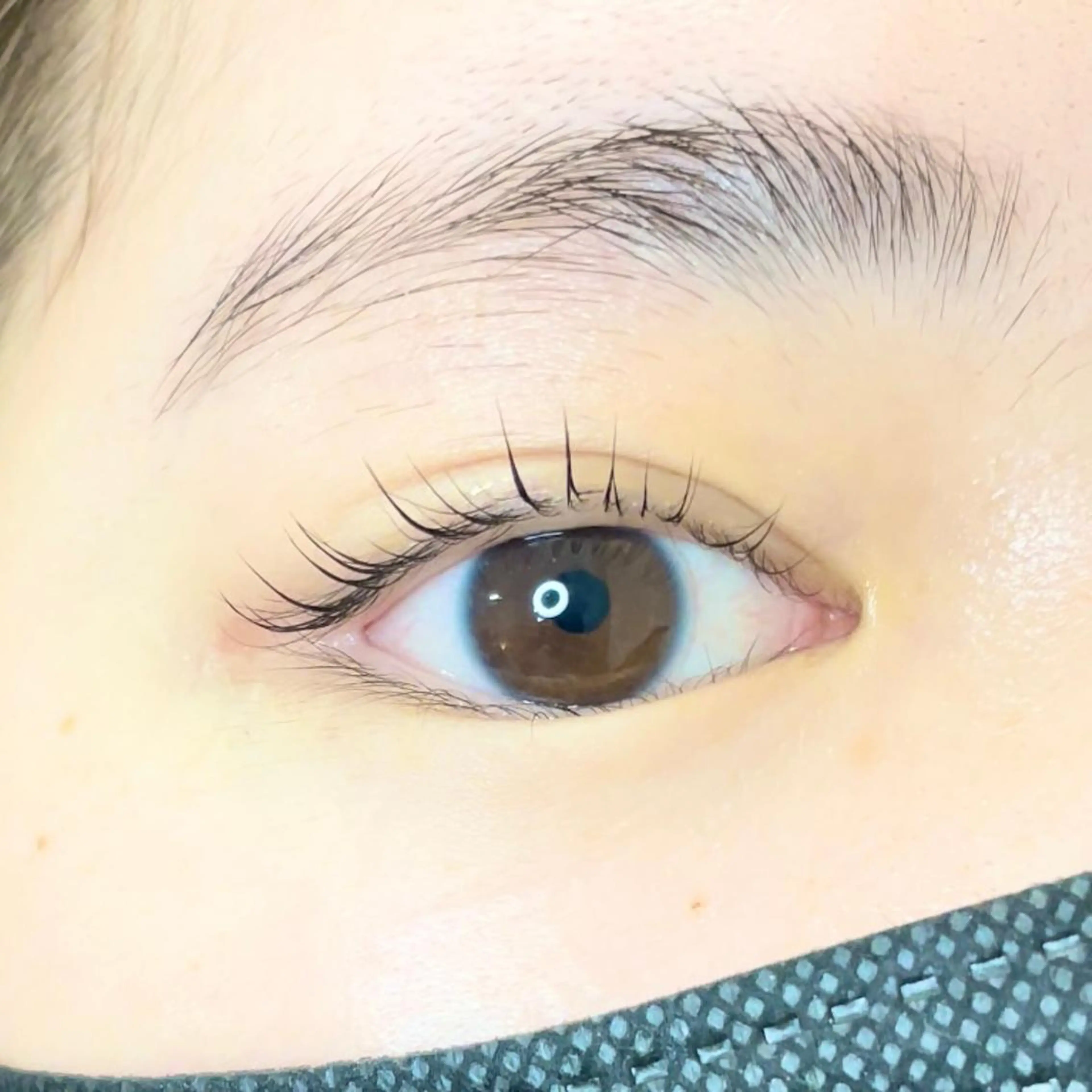 ミディアム カラー パーマ ヘアアレンジ メンズ キッズ ネイル マツエク・マツパ アイブロウ マツパ nail&eye Aoのマツエク・マツパデザイン