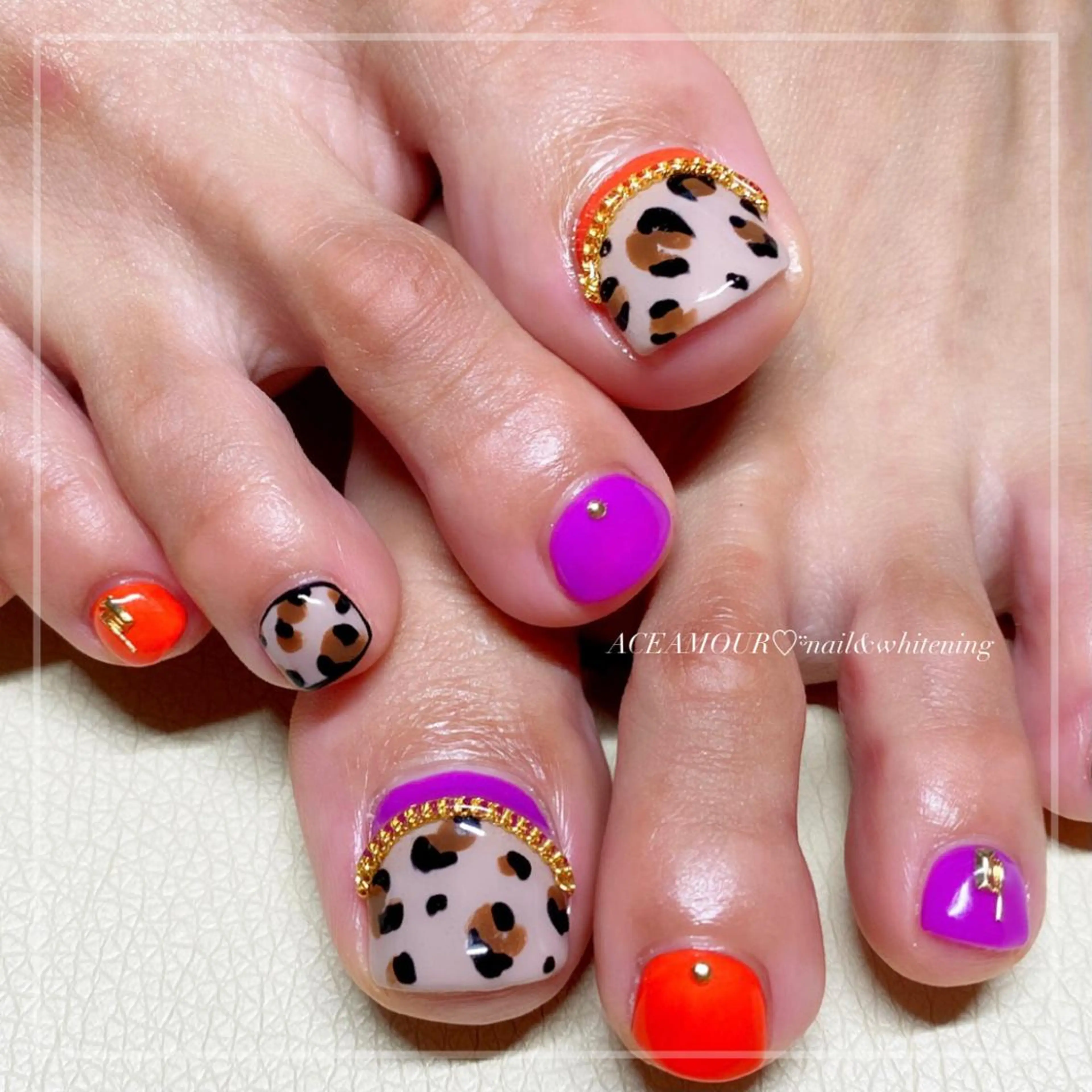 ネイル アートネイル フットネイル ネイル/耳つぼ /新ホワイトニングのネイルデザイン