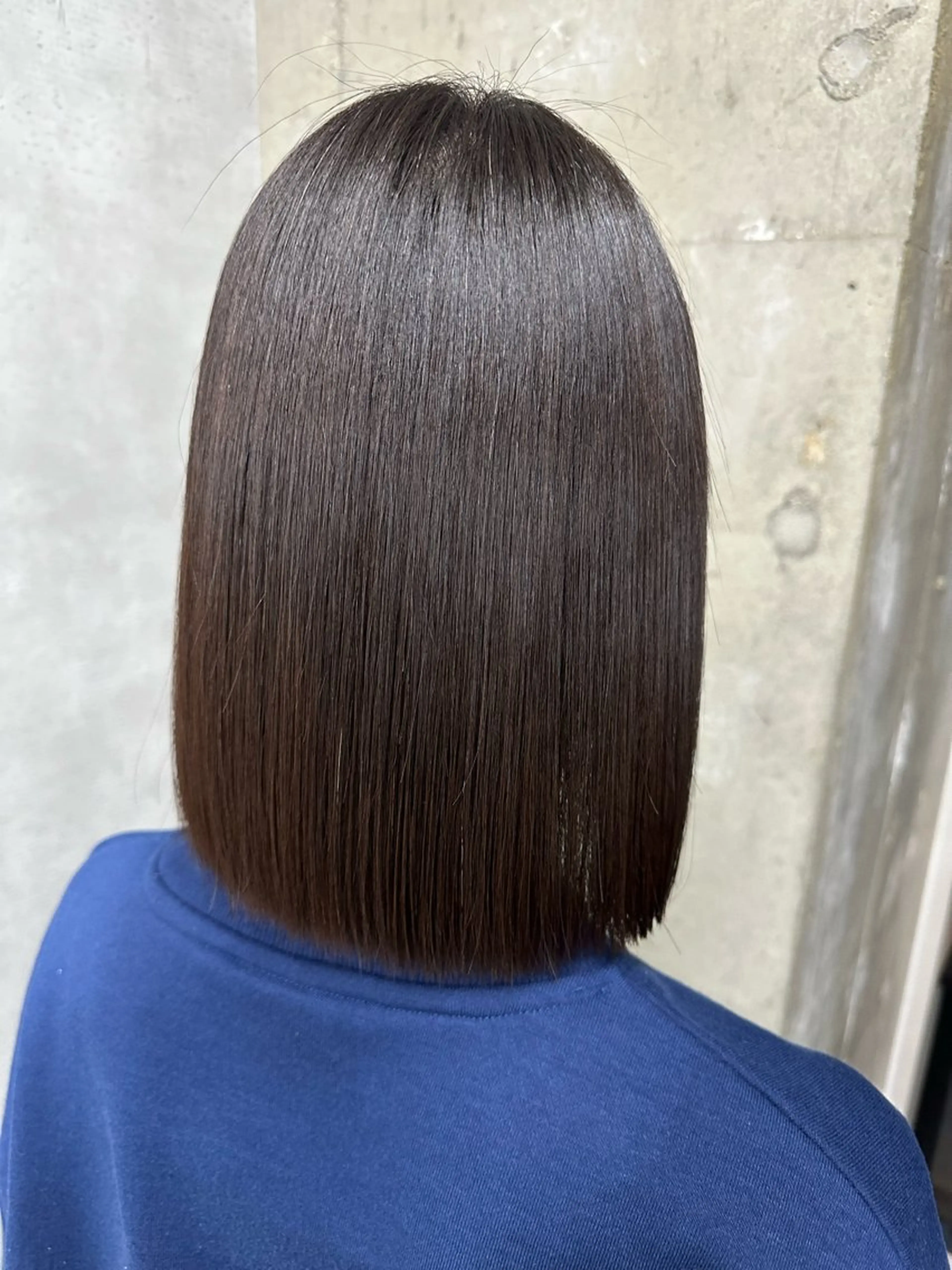 ミディアム カット 縮毛矯正 🫧MANA レイヤーカット🌙のヘアスタイル