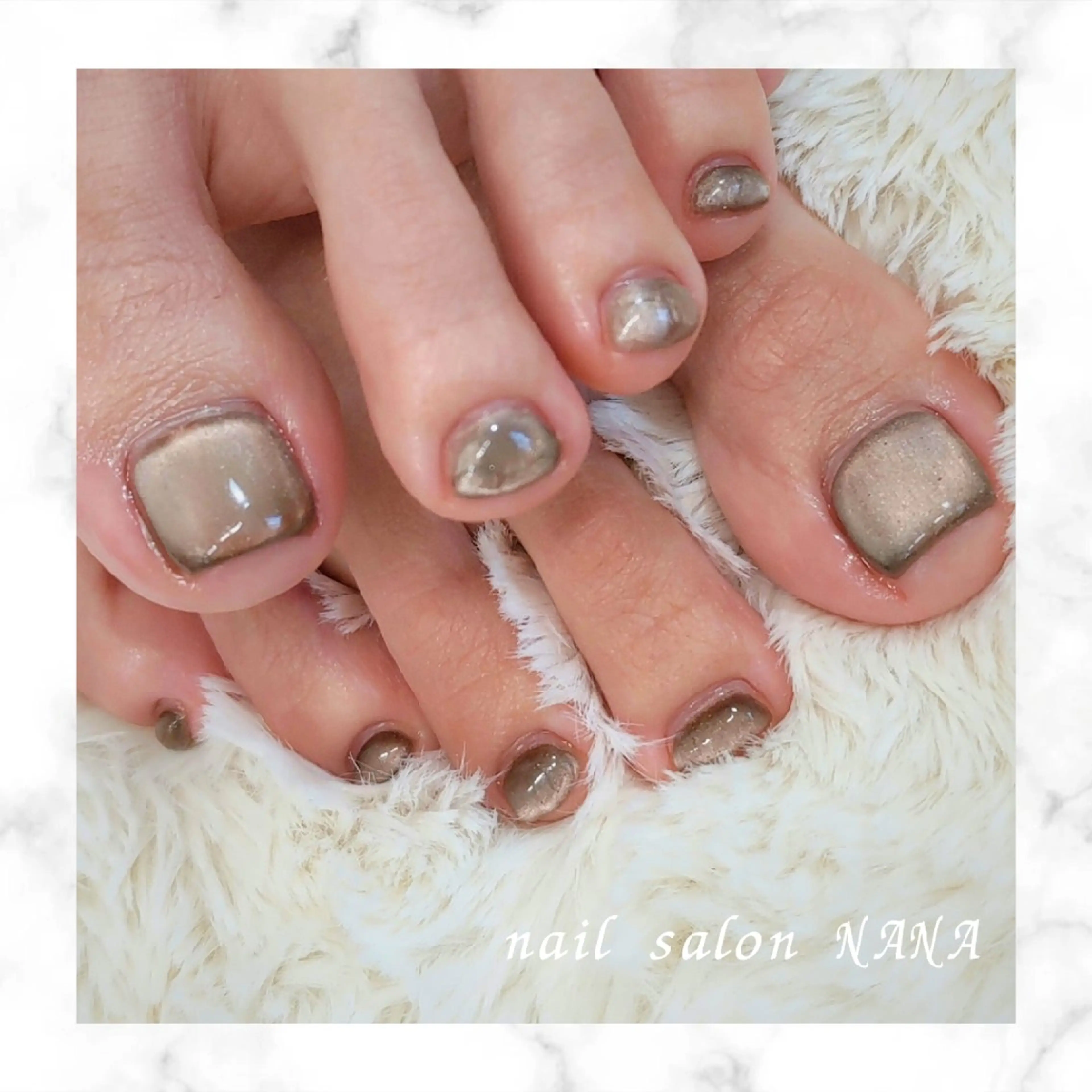 ネイル フットネイル nail salon  nanaのネイルデザイン