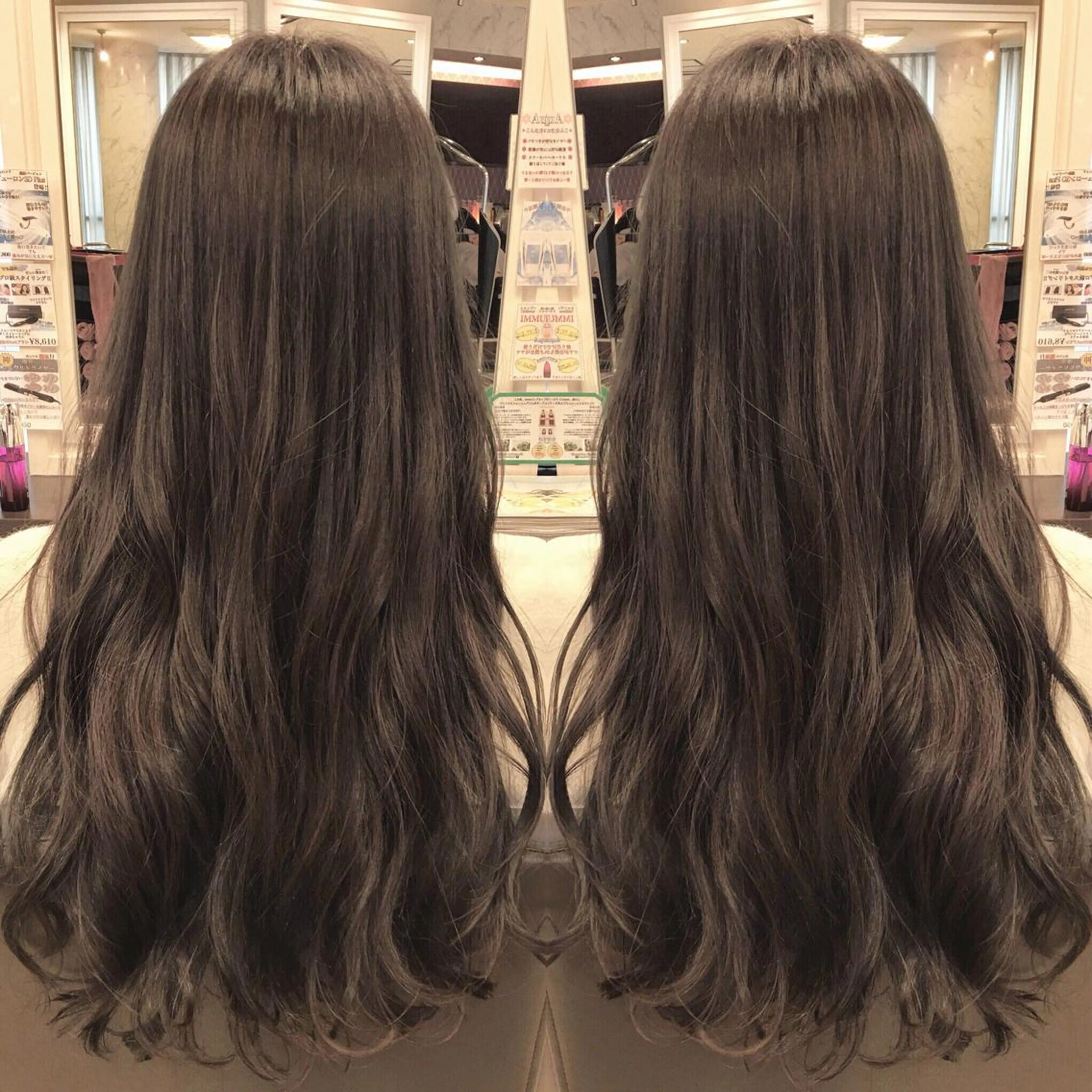 ロング カラー box mico. mutsumiのヘアスタイル