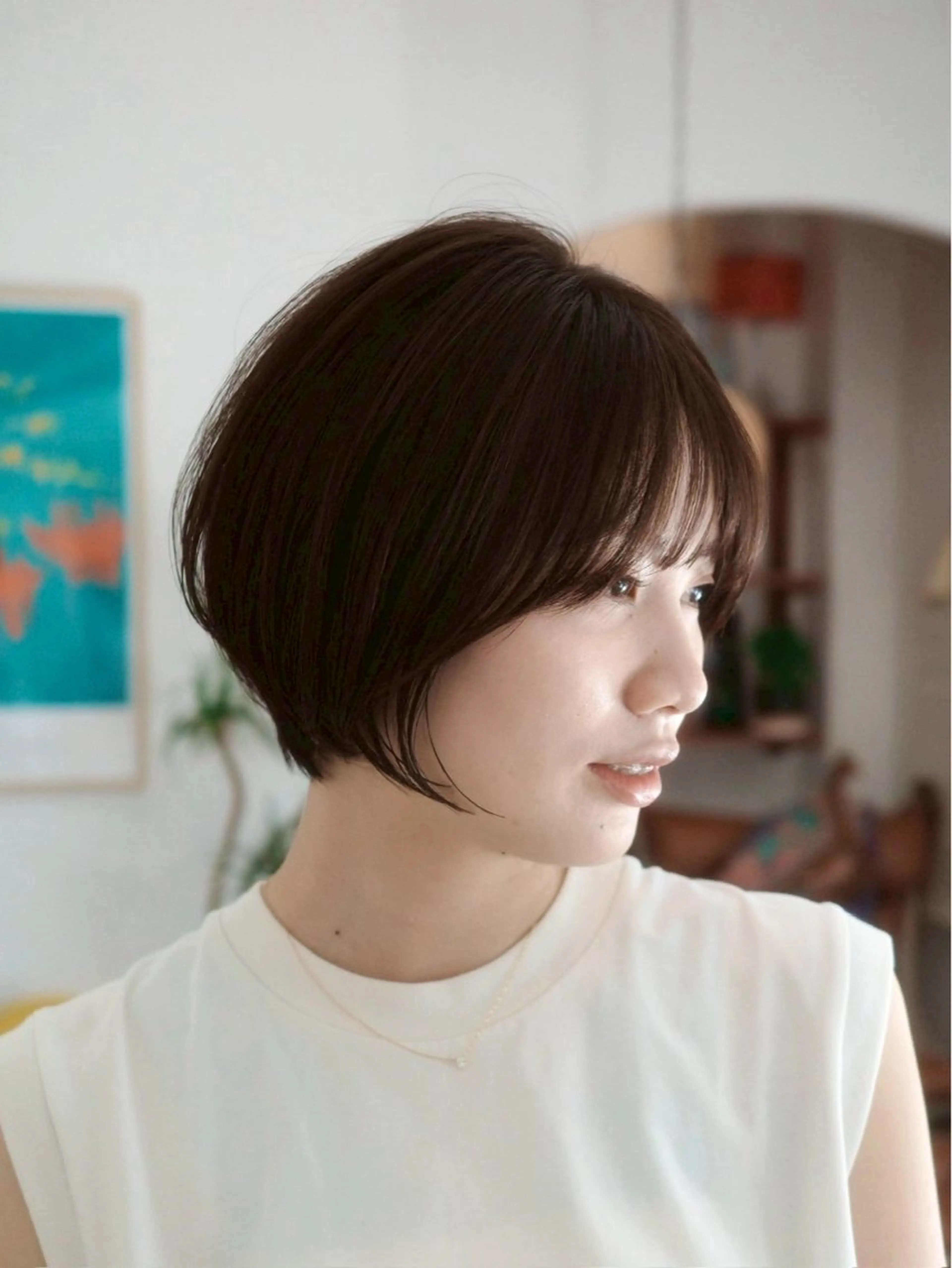 ショート カラー モトムラ アミのヘアスタイル