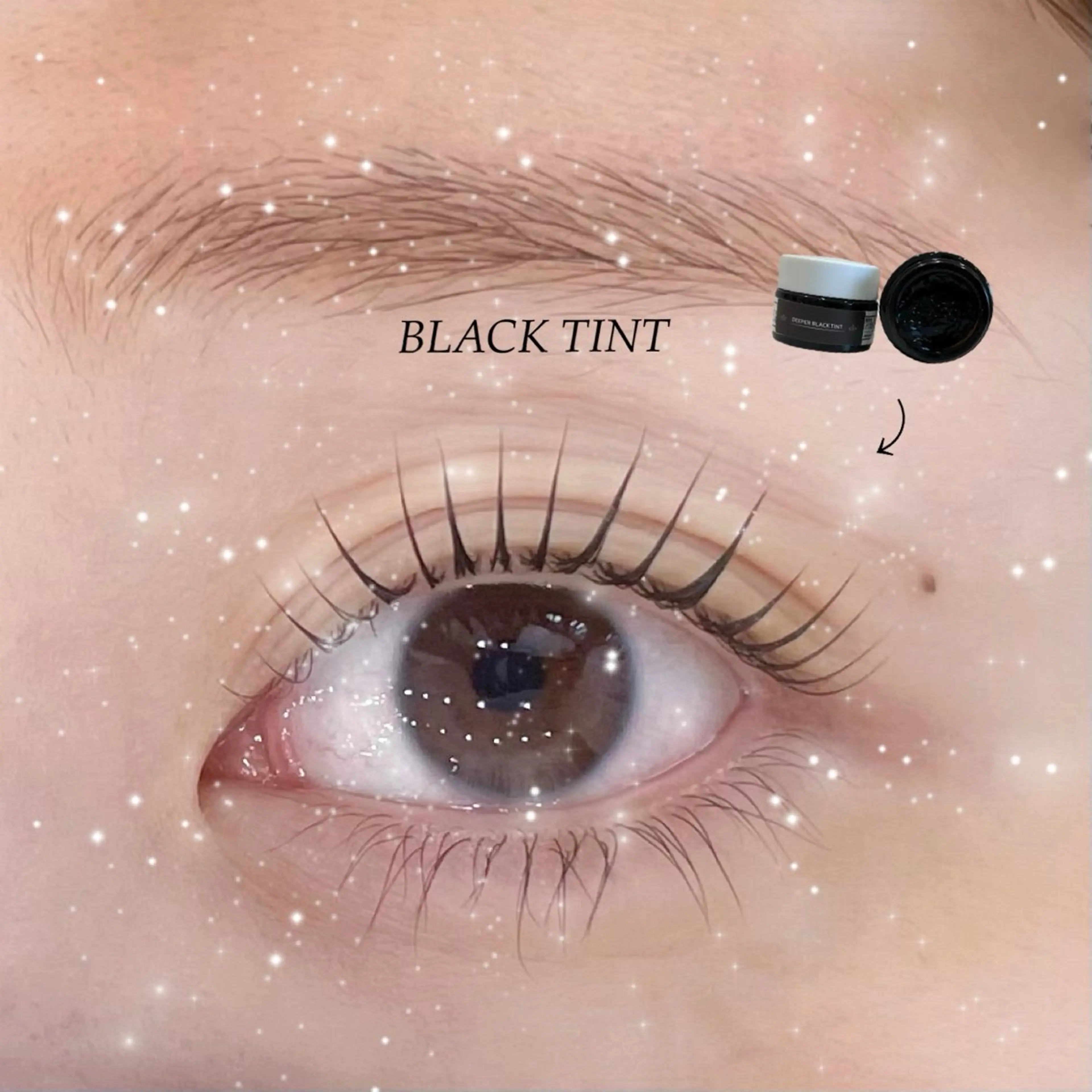 ✴︎❤️🩹パリジェンヌ+ブラックティント❤️🩹✴︎ ¥4290の写真