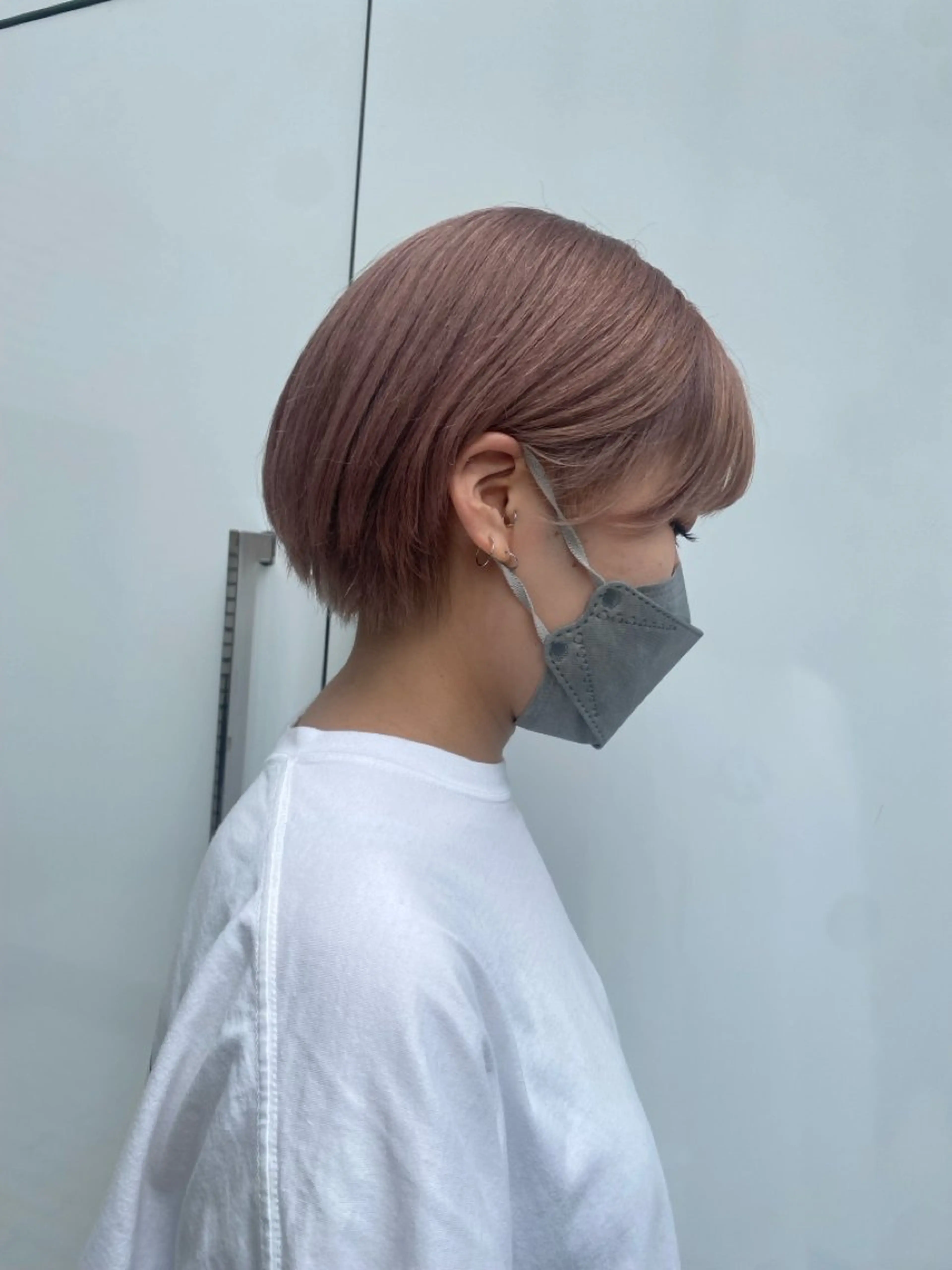 ショート ショートヘア dot .tokyo所属・中村 彩夏のヘアスタイル