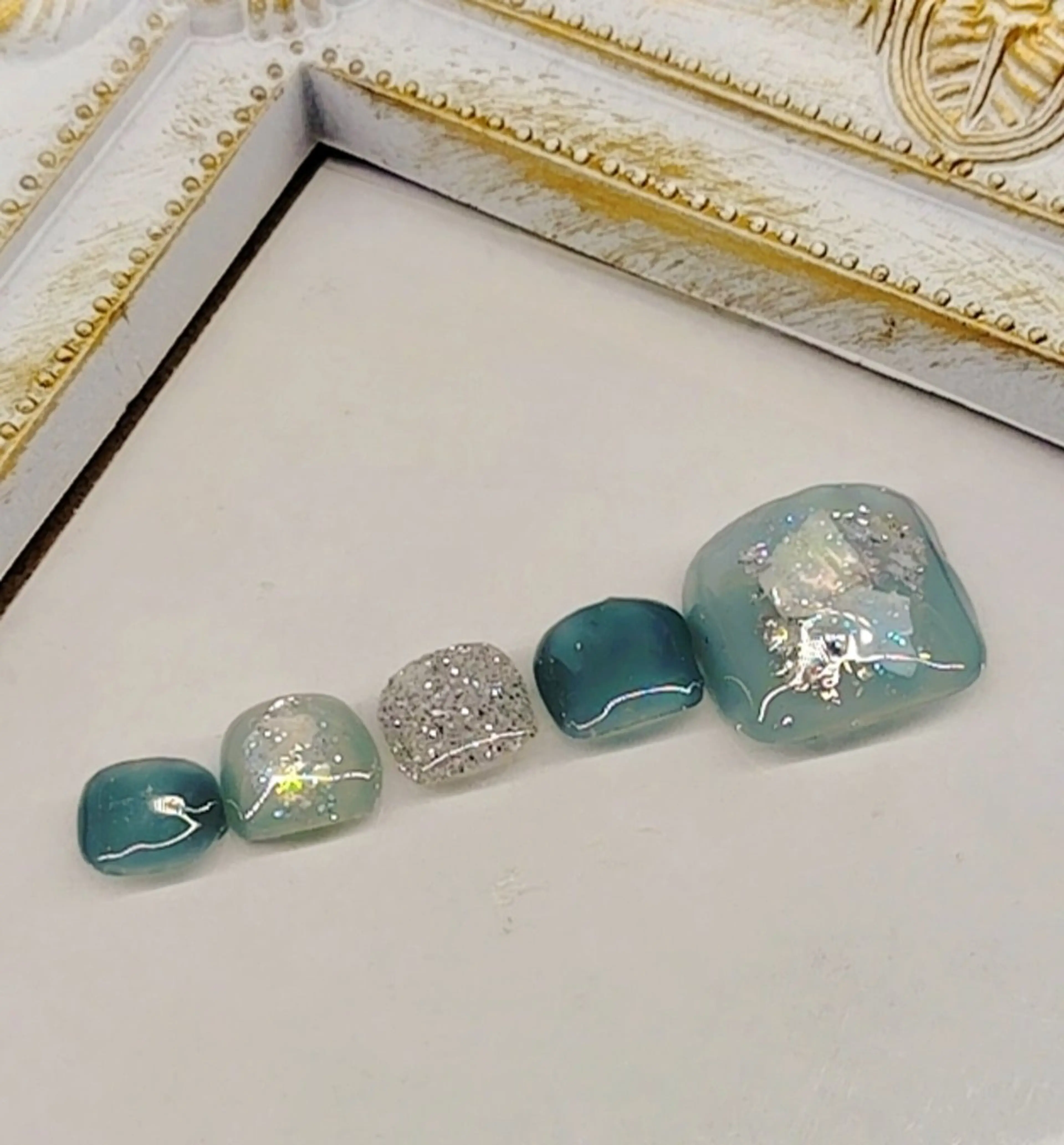 ネイル フットネイル Jewel SecretBaseのネイルデザイン