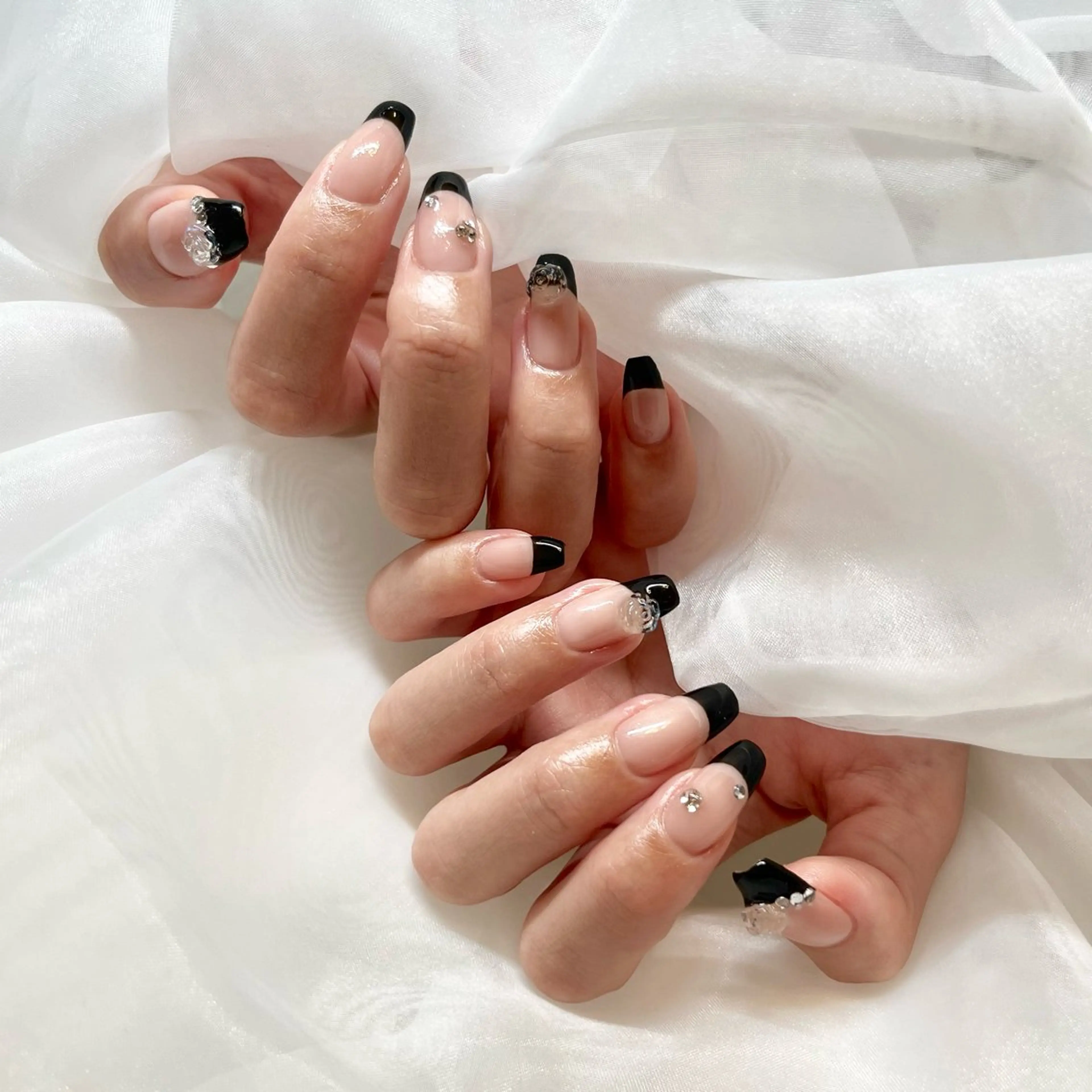 ネイル フレンチネイル エクラン 元住吉店所属・エクラン元住吉店 ユウキのネイルデザイン