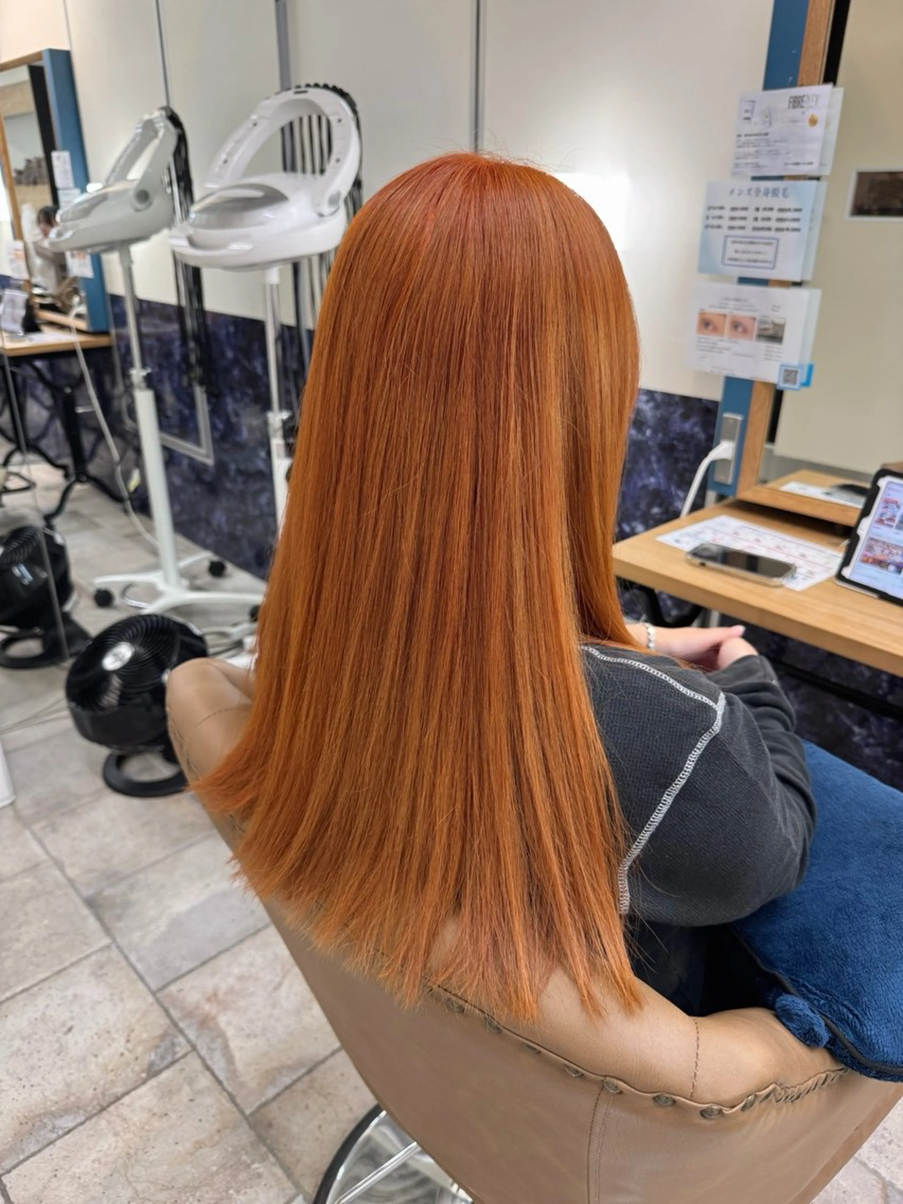 ロング カラー ブリーチ ヘアカラー トリートメント 🍒新家 さくら🍒のヘアスタイル