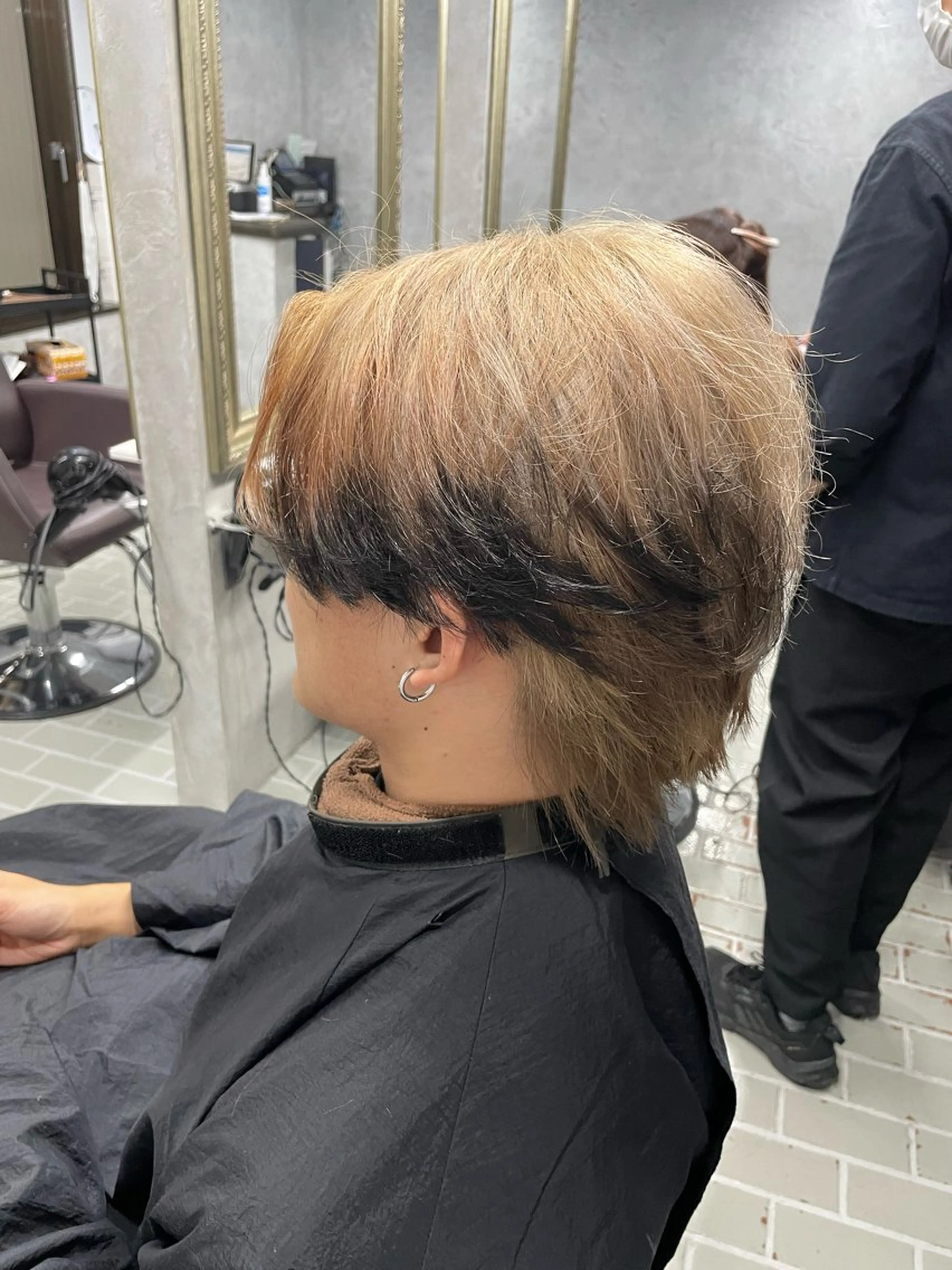 メンズ カット ヘアカラー 艶髪/透明感カラー 山﨑俊輔のヘアスタイル