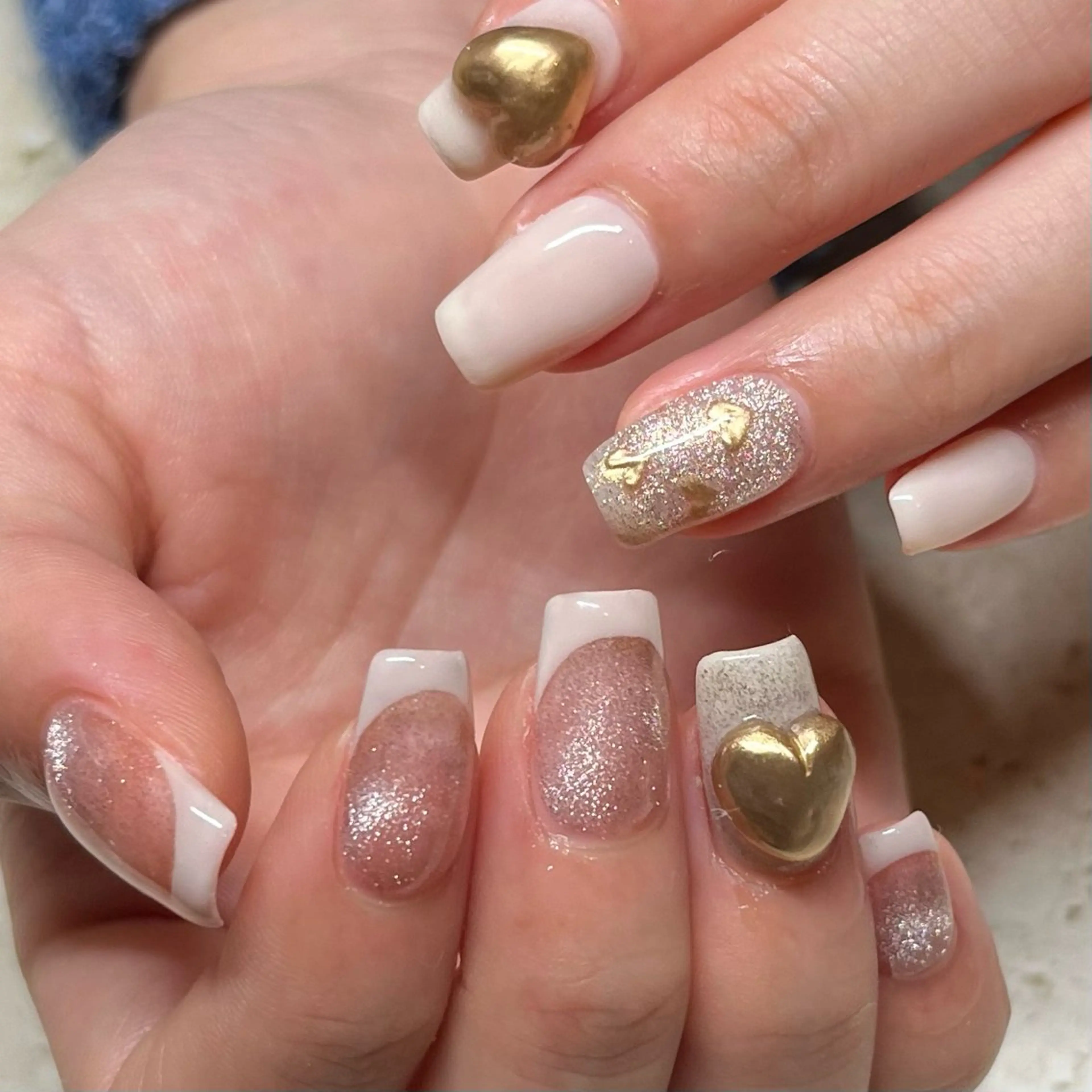 ネイル ハート バレンタイン mitsuki / Manonのネイルデザイン